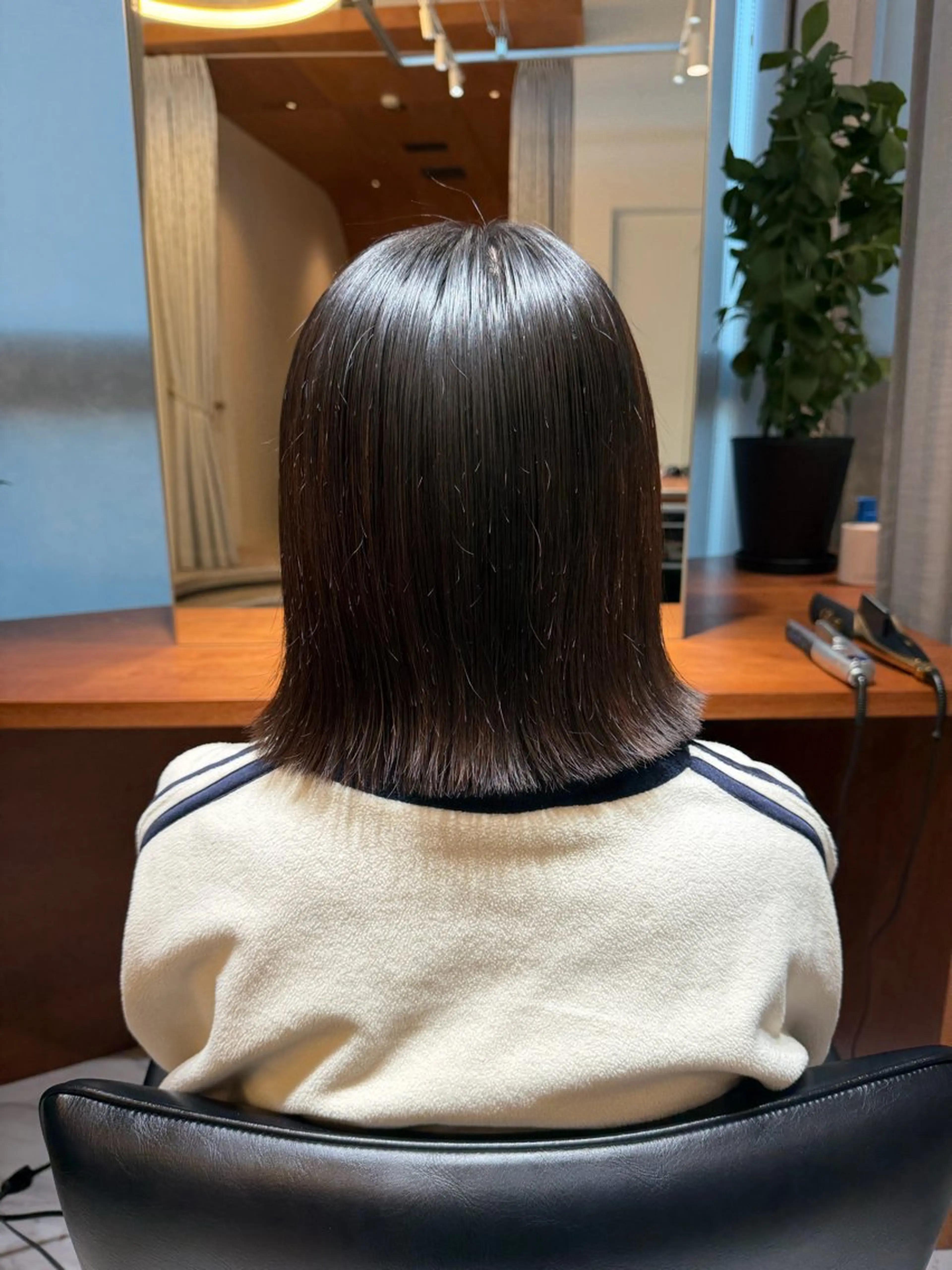 ミディアム 山口 真季のヘアスタイル