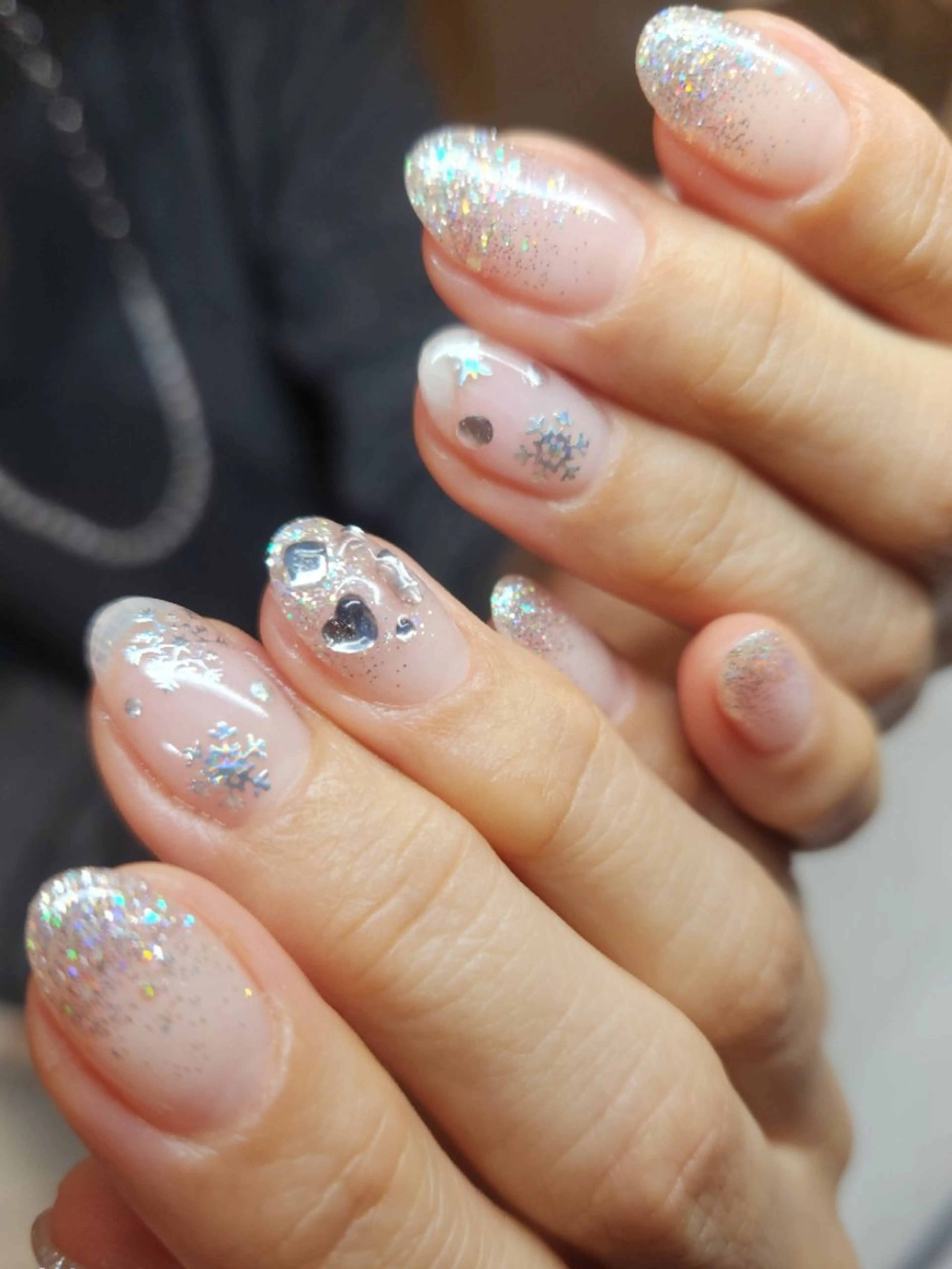 ネイル グラデーション ラメ(グリッター) ラメグラデーション NailSalon  N.中目黒のネイルデザイン