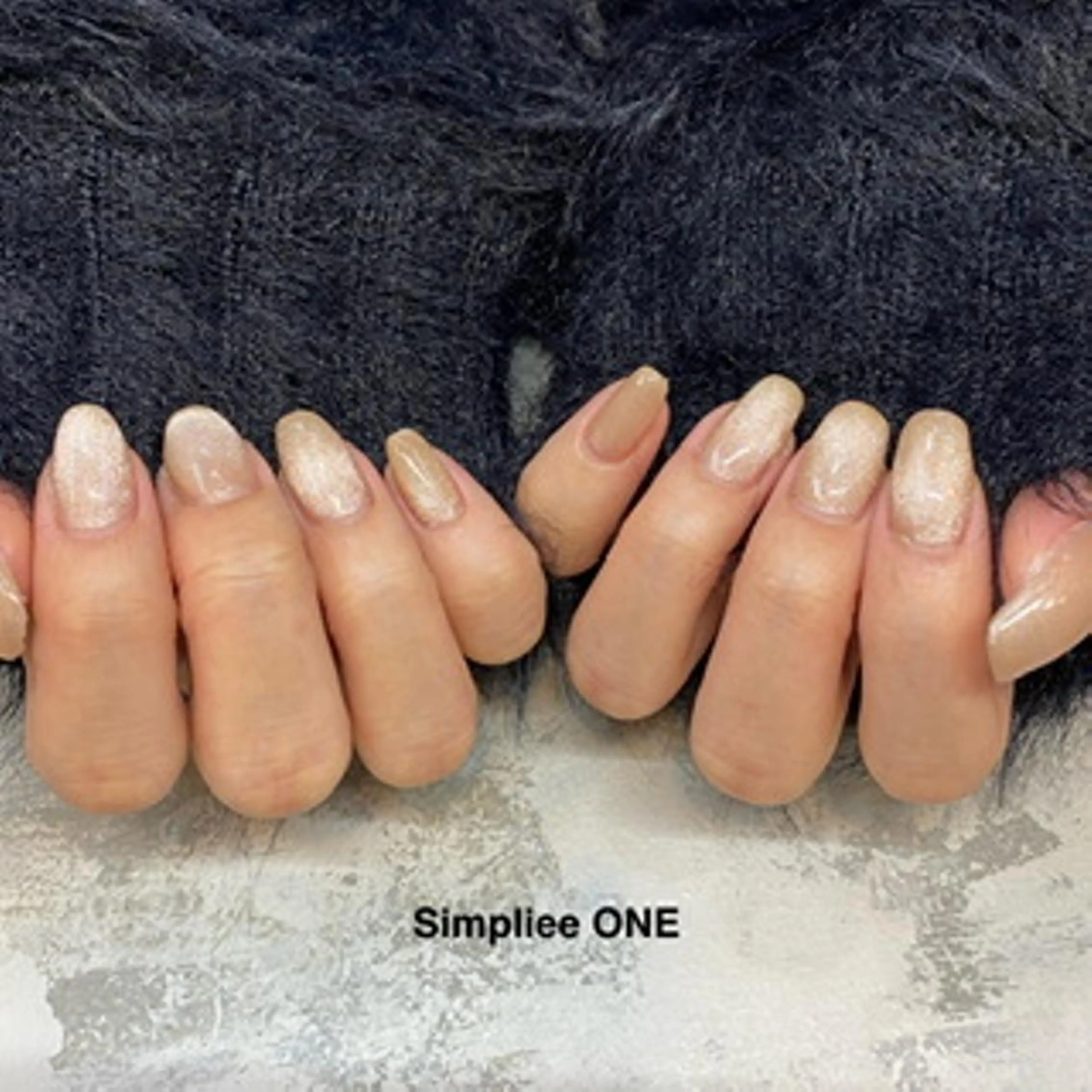 ネイル マグネットネイル マグネットワンカラー ワンカラーネイル シンプリーワン 渋谷店🕯️RINAのネイルデザイン