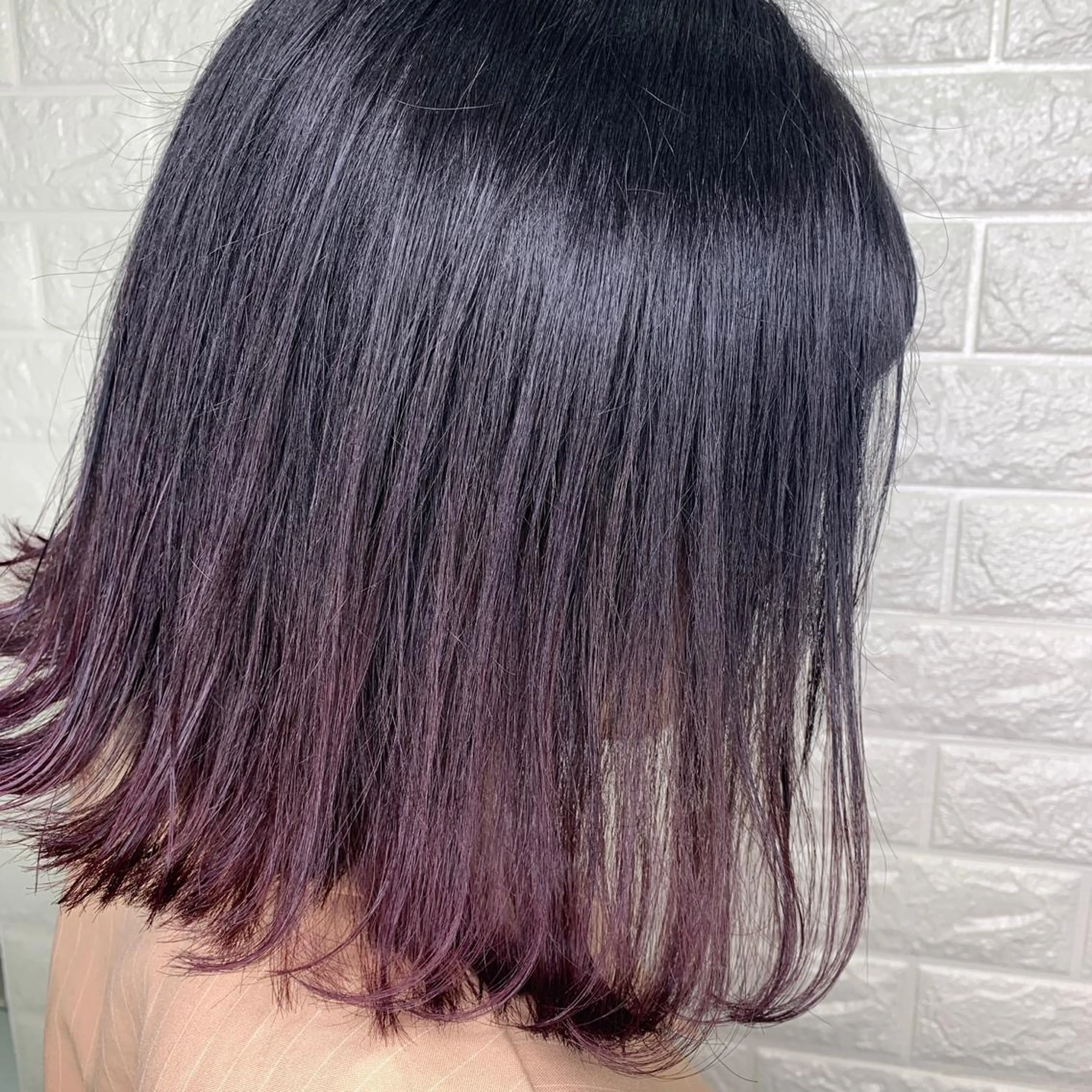 ミディアム カラー グラデーションカラー ラベンダーカラー ラベンダーピンク ピンクカラー カット ヘアカラー トリートメント ヘアセット LAS 代表 ナガカワ コウヘイのヘアスタイル