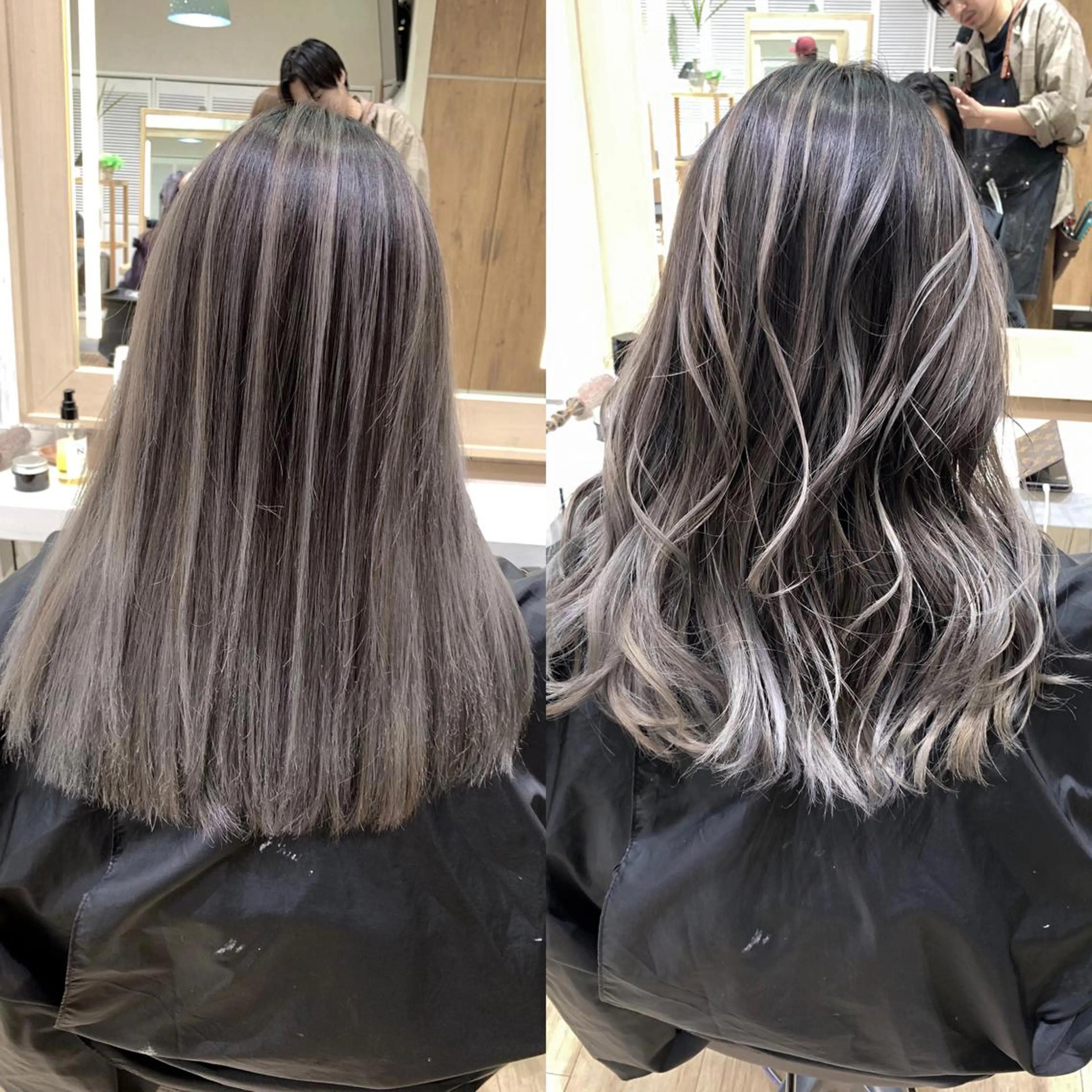 ロング カラー LUSTRE クロサワのヘアスタイル