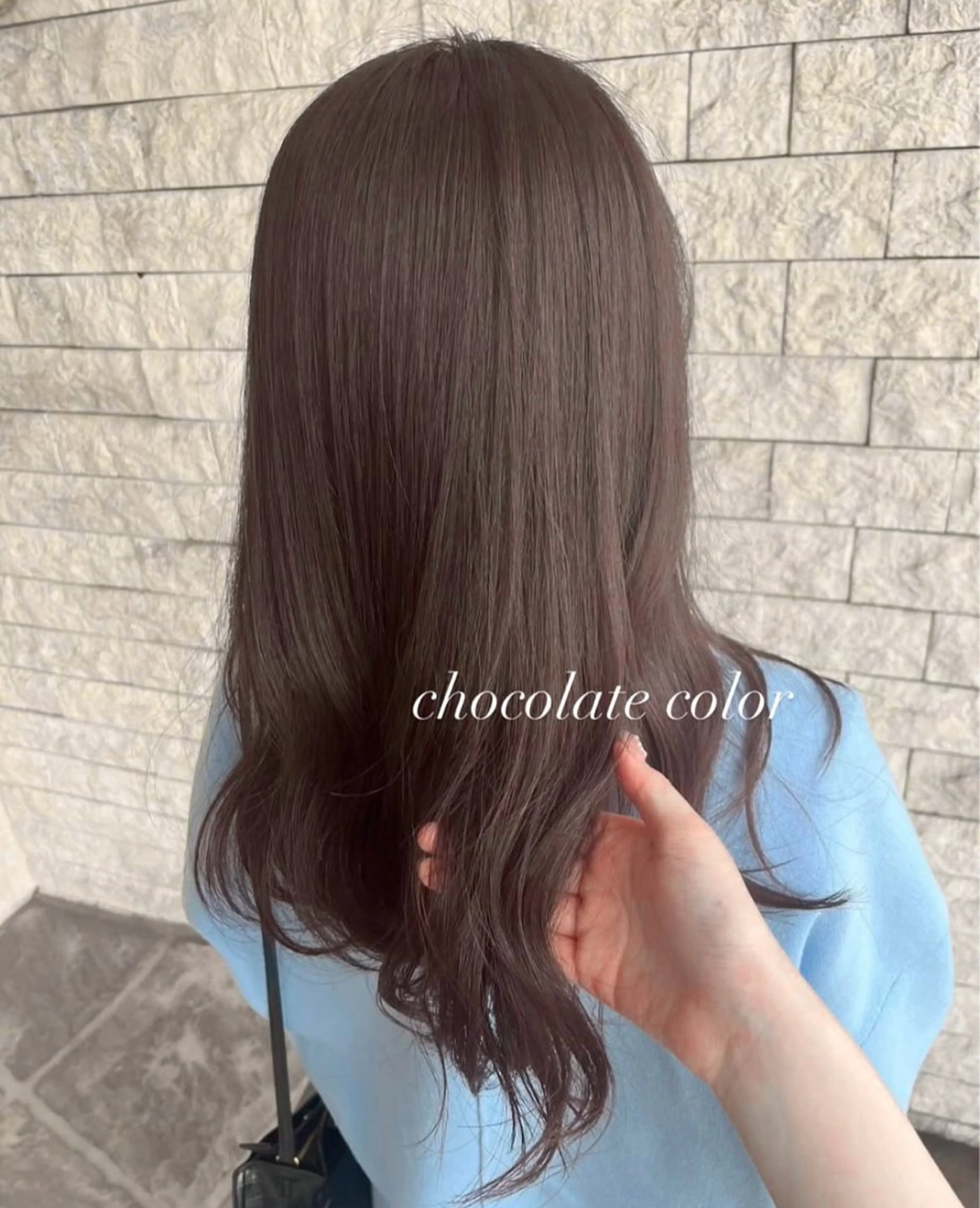 ロング カラー カット ヘアカラー トリートメント 透明感カラー／ 艶感カラー／RAMUのヘアスタイル