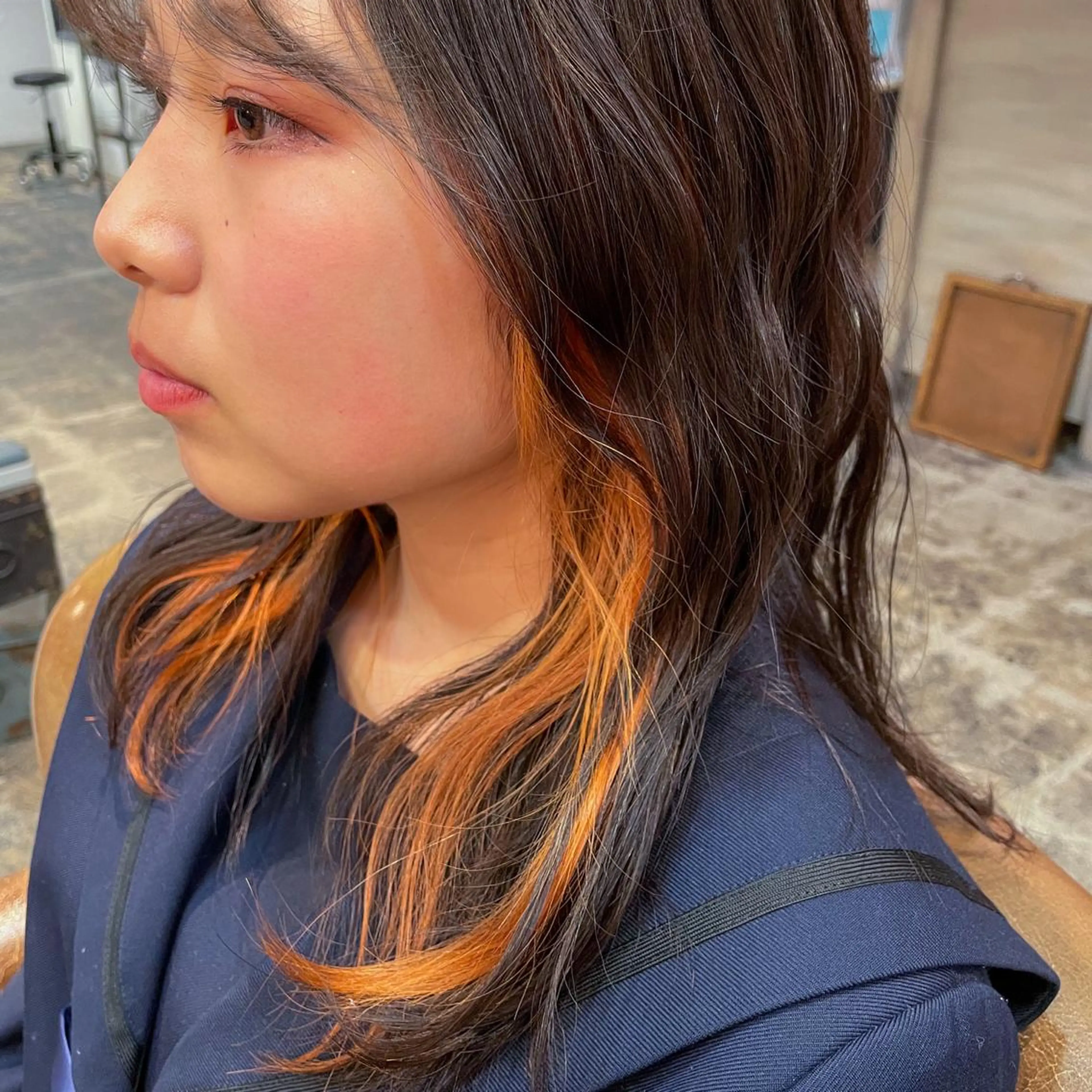 ミディアム スギヤマ ショウゴのヘアスタイル