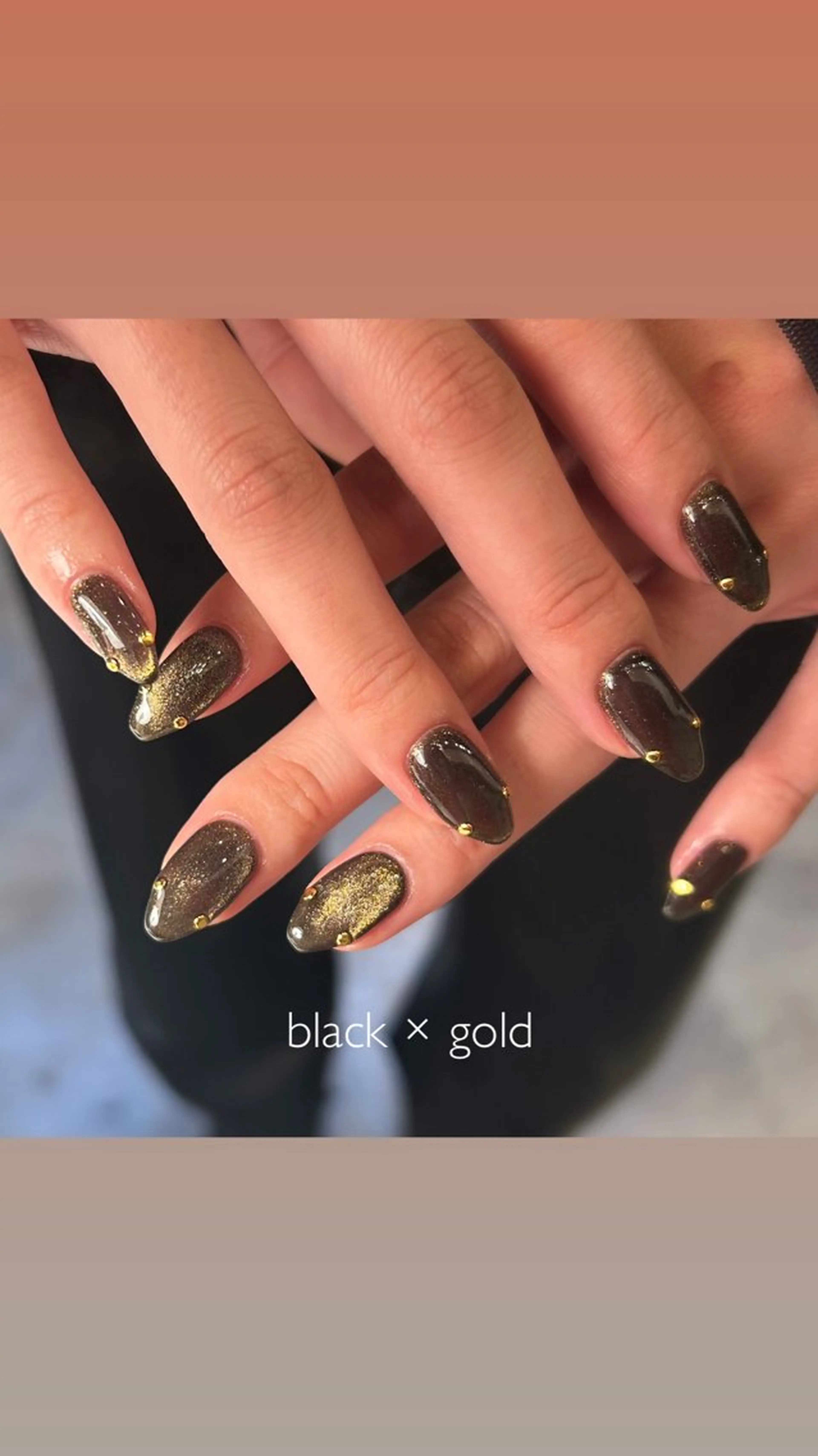 ネイル マグネットネイル ハンドネイル Yumi 広尾→銀座のネイルデザイン