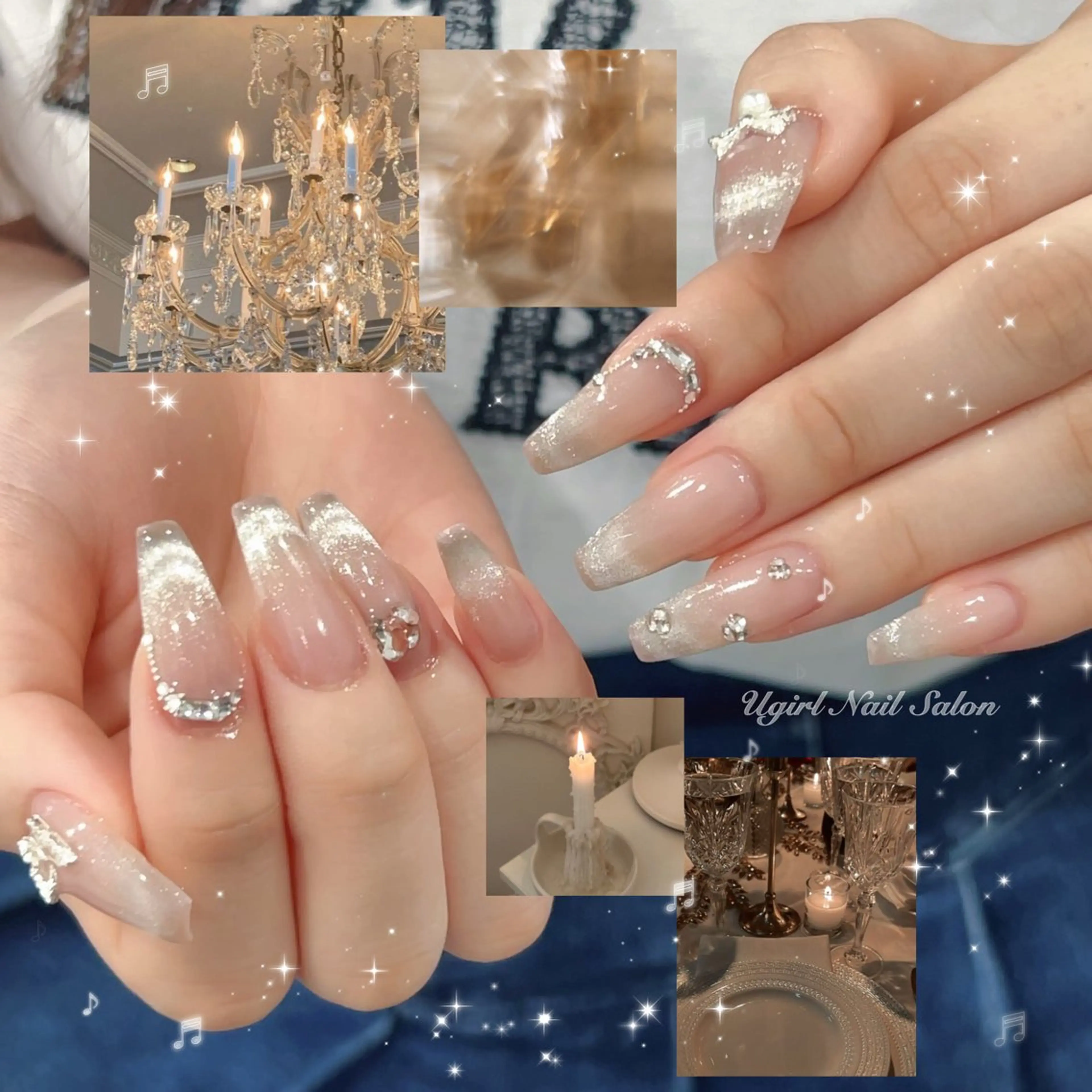 ネイル ハンドネイル 🪄mimi🎀 Midori🪽のネイルデザイン