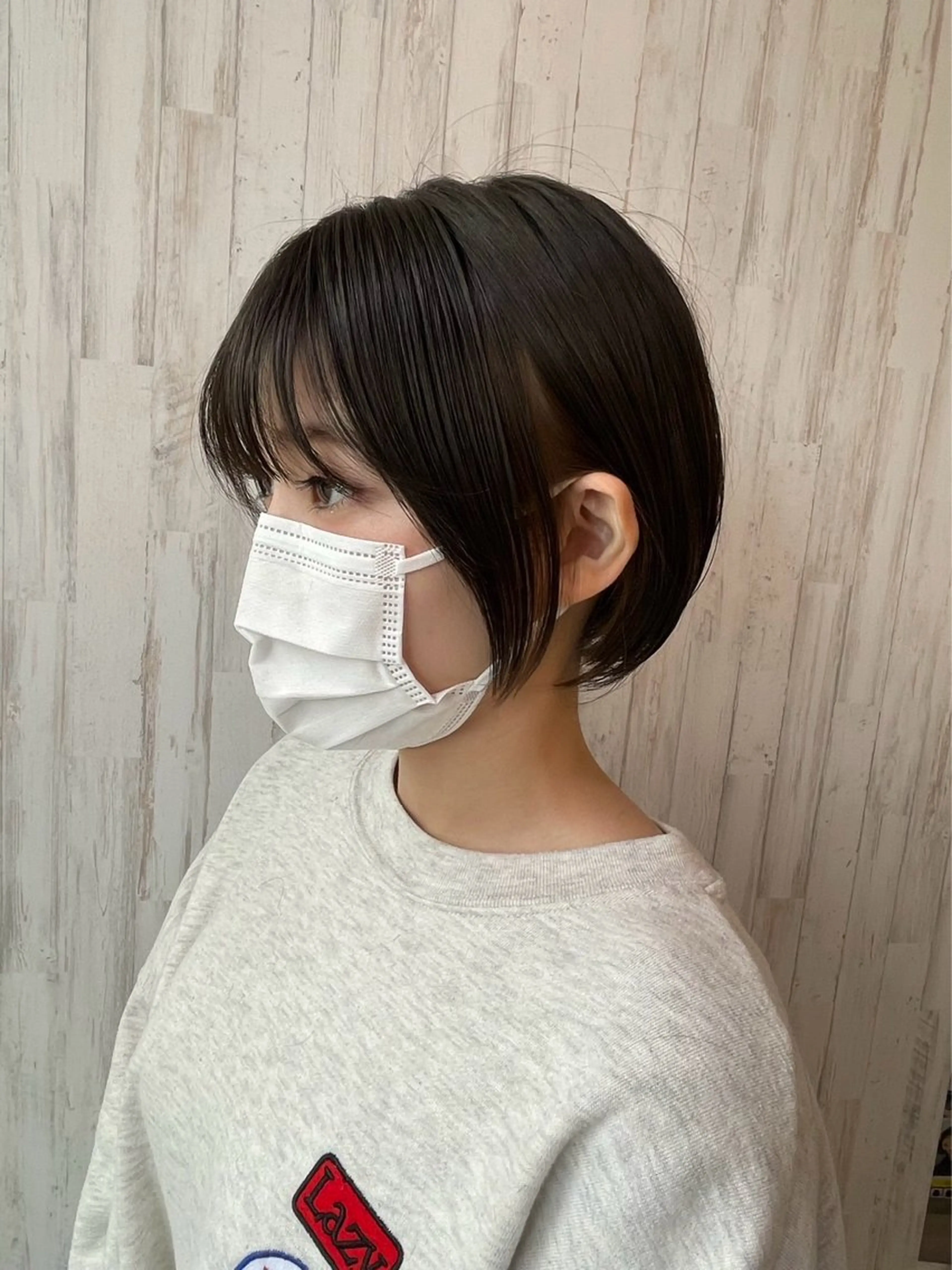 ショート カラー モデル募集中✨千野 詩緒里のヘアスタイル