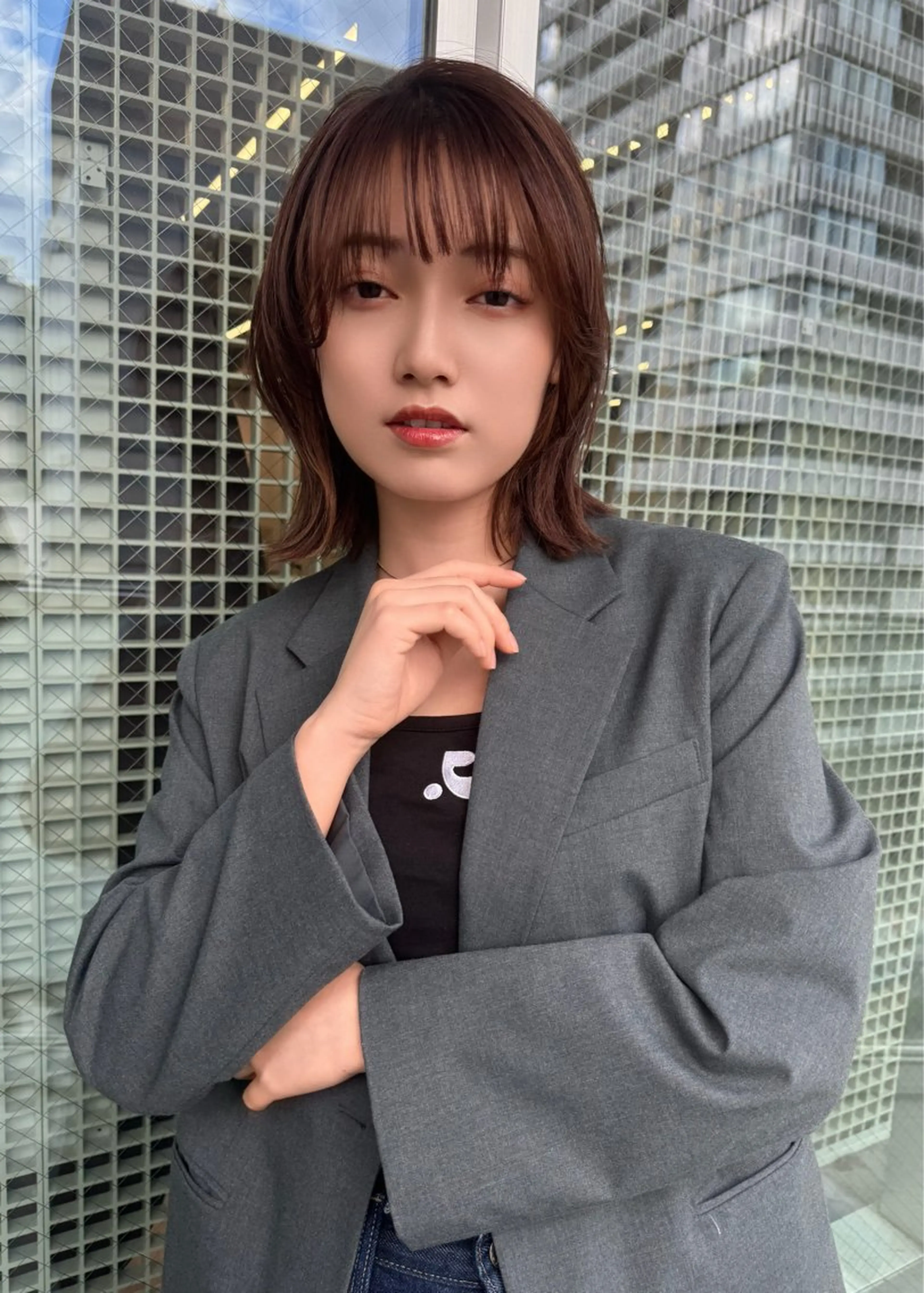 ミディアム 🫧🎀ＫＡＮＡ🎀 🫧のヘアスタイル