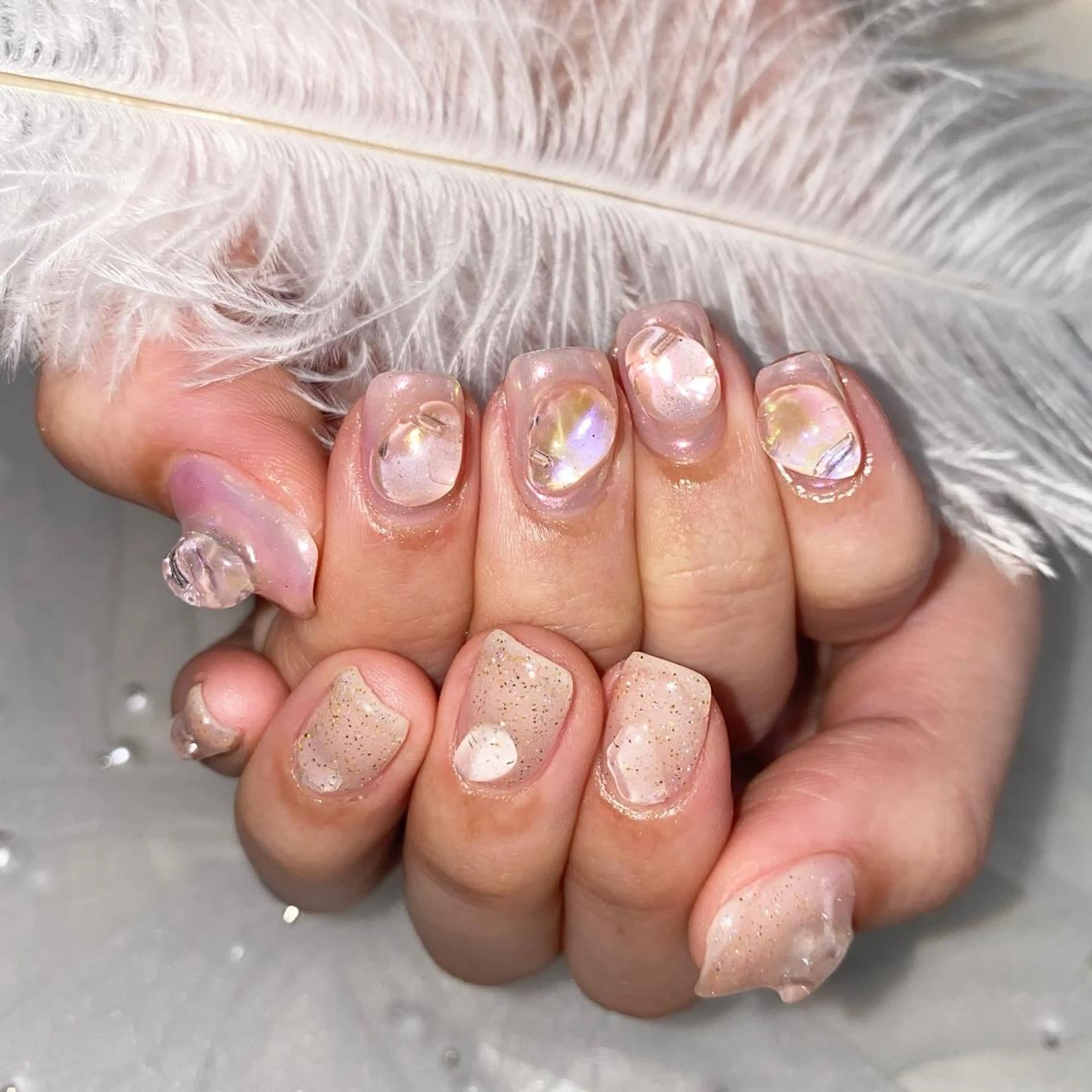 ネイル I pinknail 韓国風·持ち込み専門のネイルデザイン