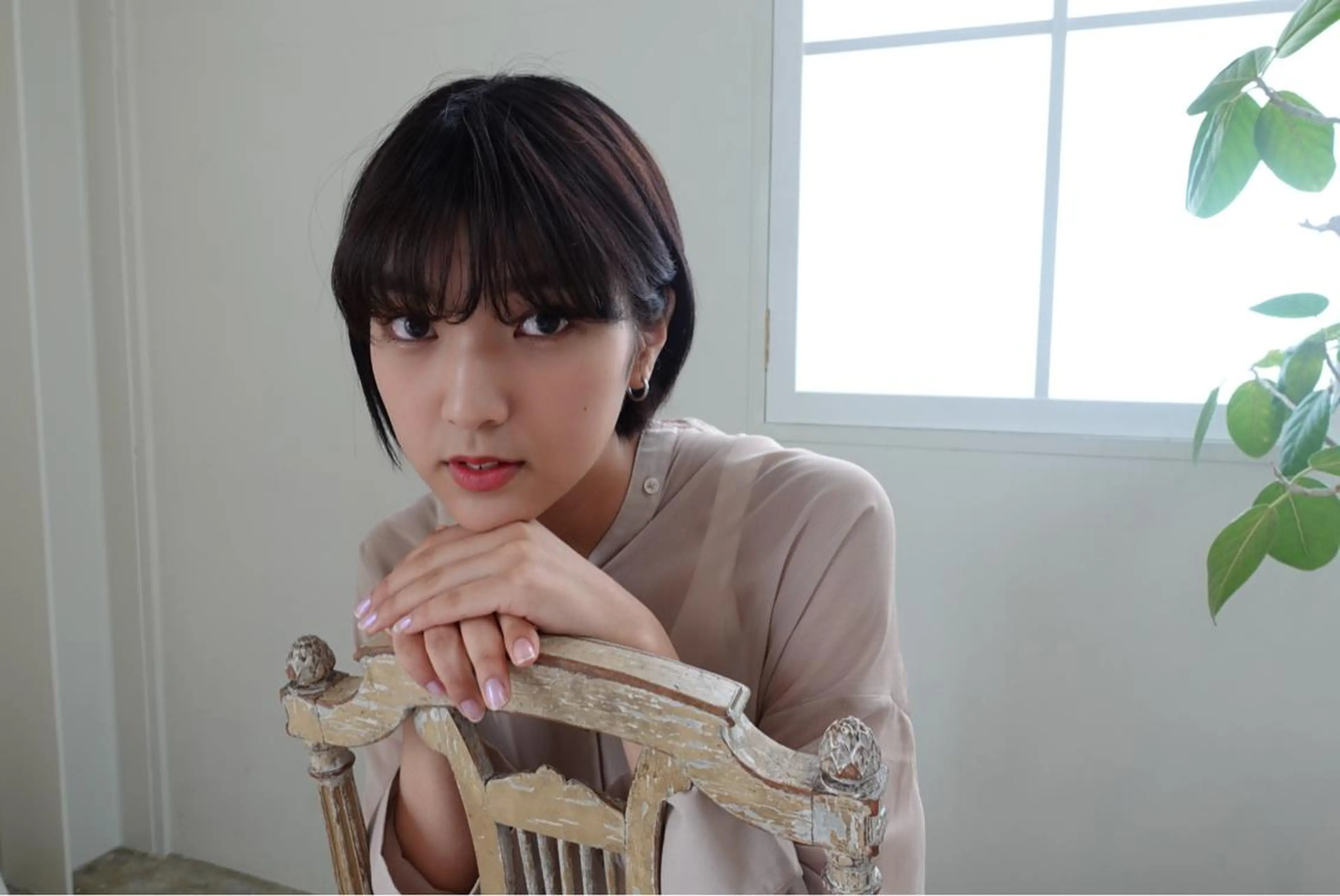 ショート カラー 京都大人女性ショート 徒歩1分/秋山のヘアスタイル