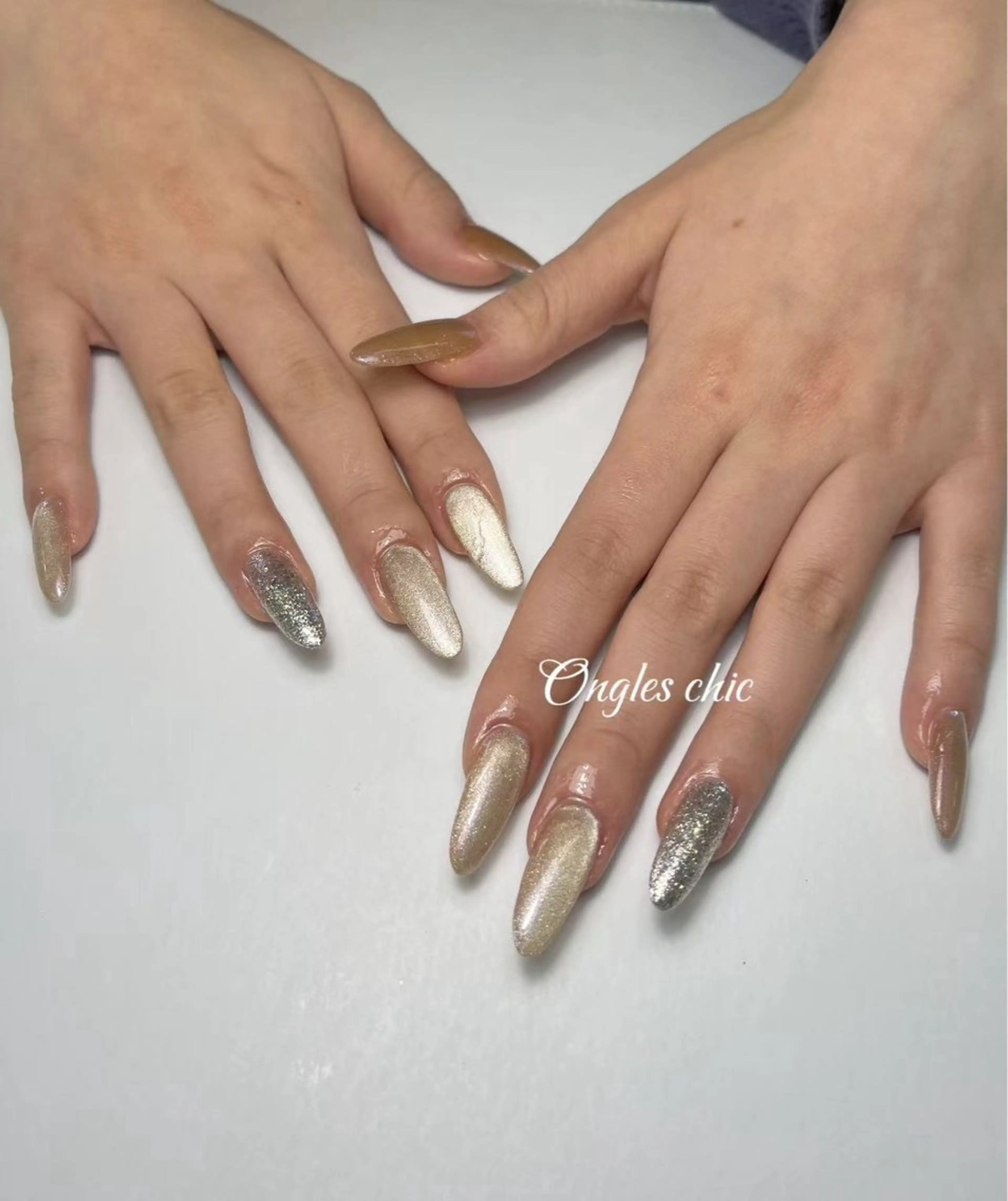 ネイル ハンドネイル ongles chicのネイルデザイン