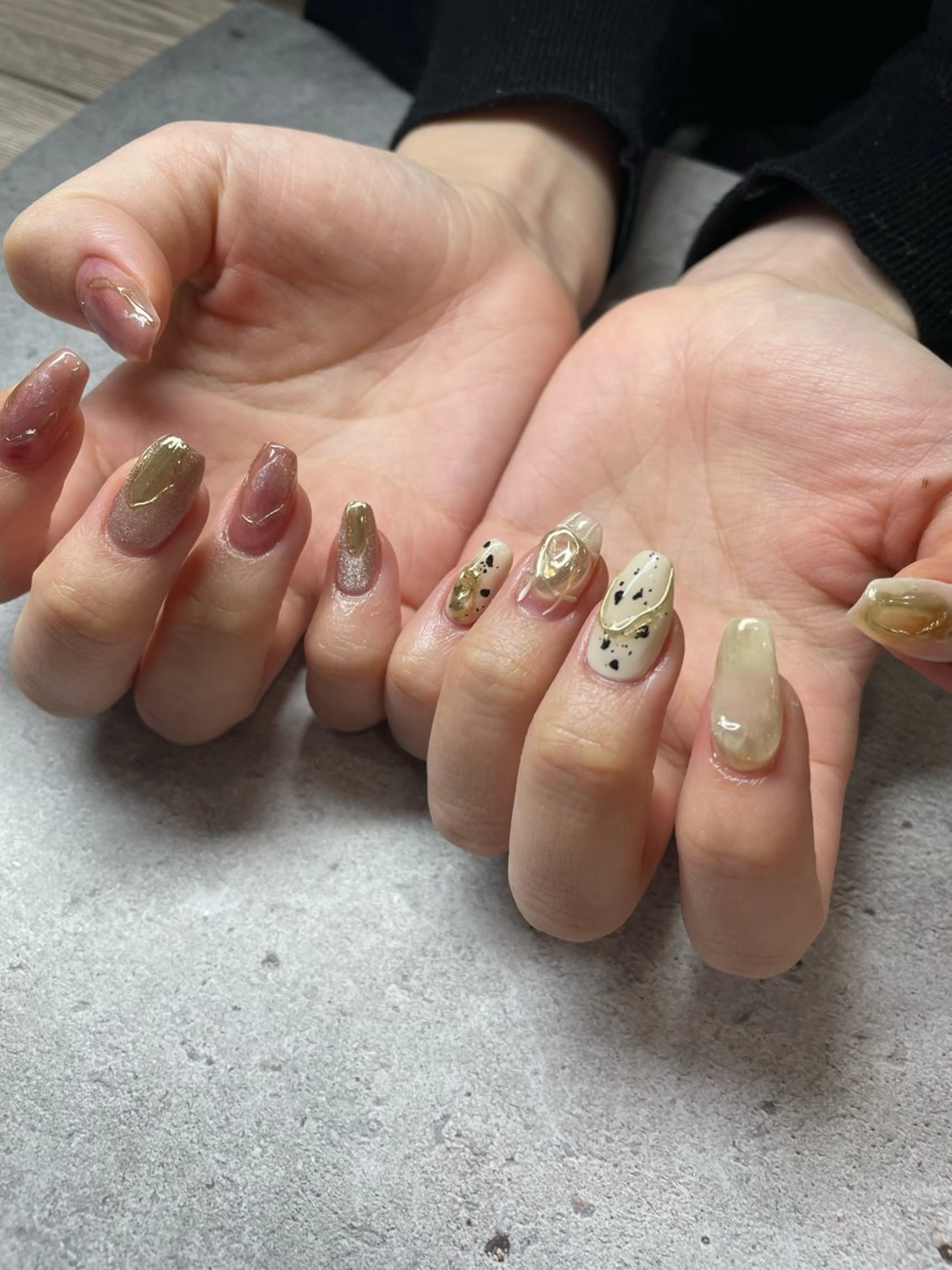 ネイル ハンドネイル フットネイル 🌕akuri🌖 渋谷/nuanceのネイルデザイン