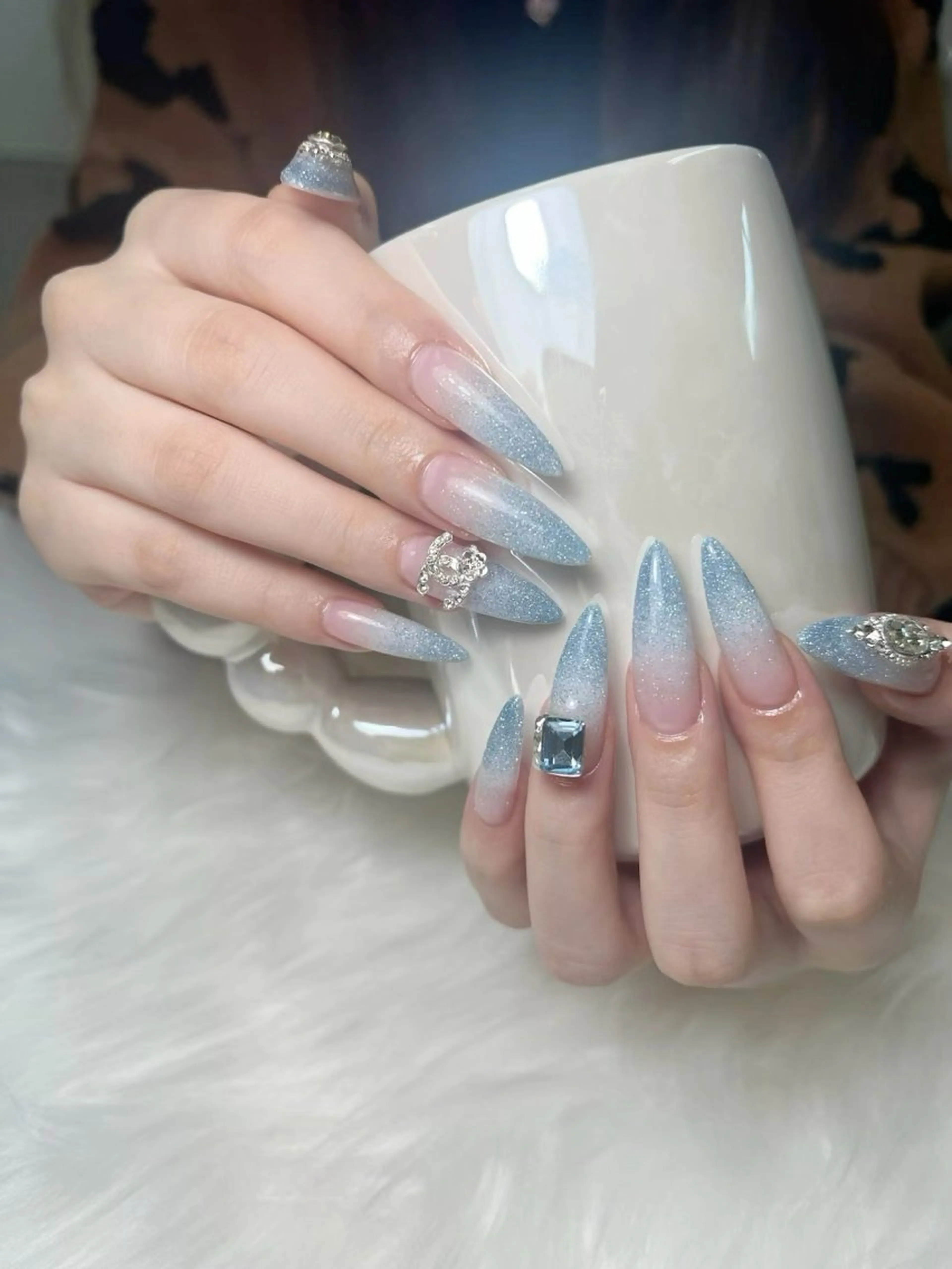 ネイル ジェルネイル ガーリー 韓国ネイル ニュアンスネイル シンプルネイル ハンドネイル King Nail_Salonのネイルデザイン