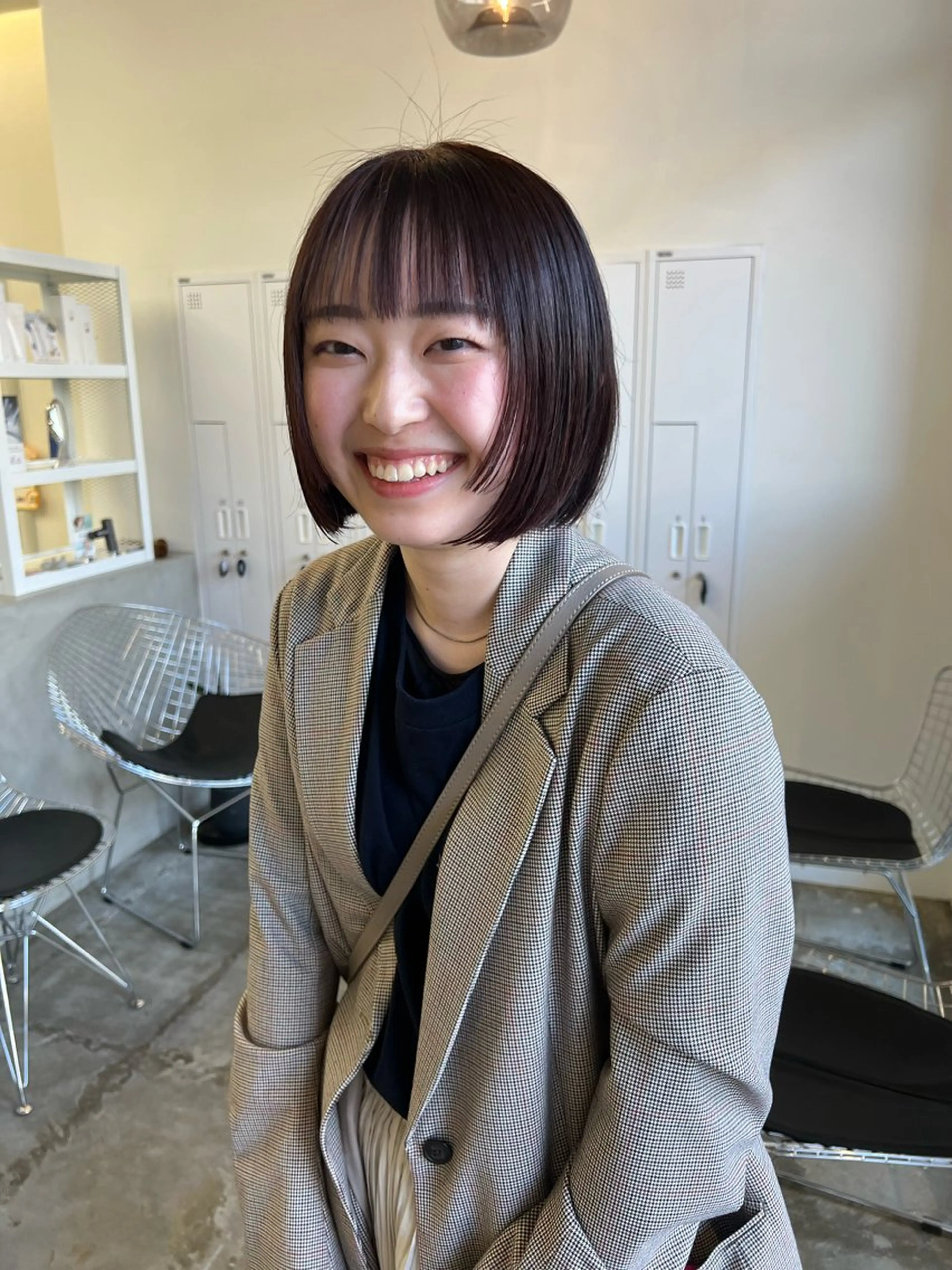 ショート 近藤 千裕のヘアスタイル