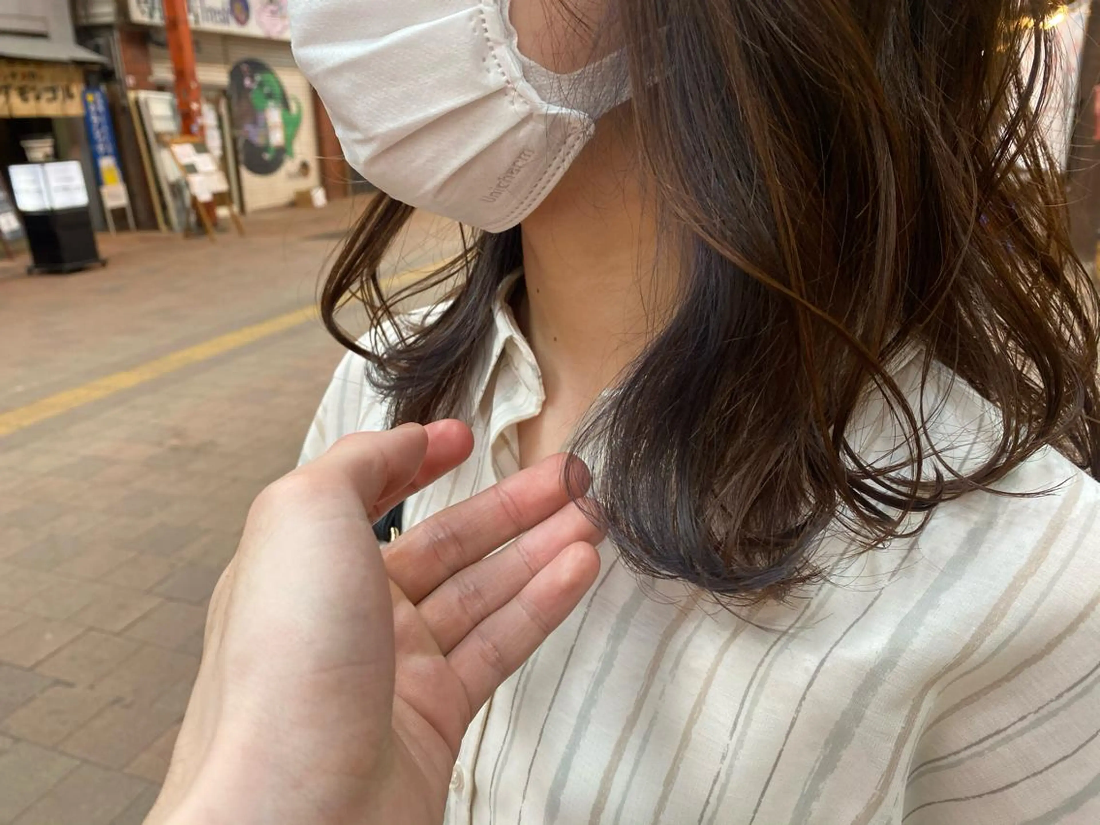 ミディアム カラー 🔹YUTA🔹 メンズパーマのヘアスタイル