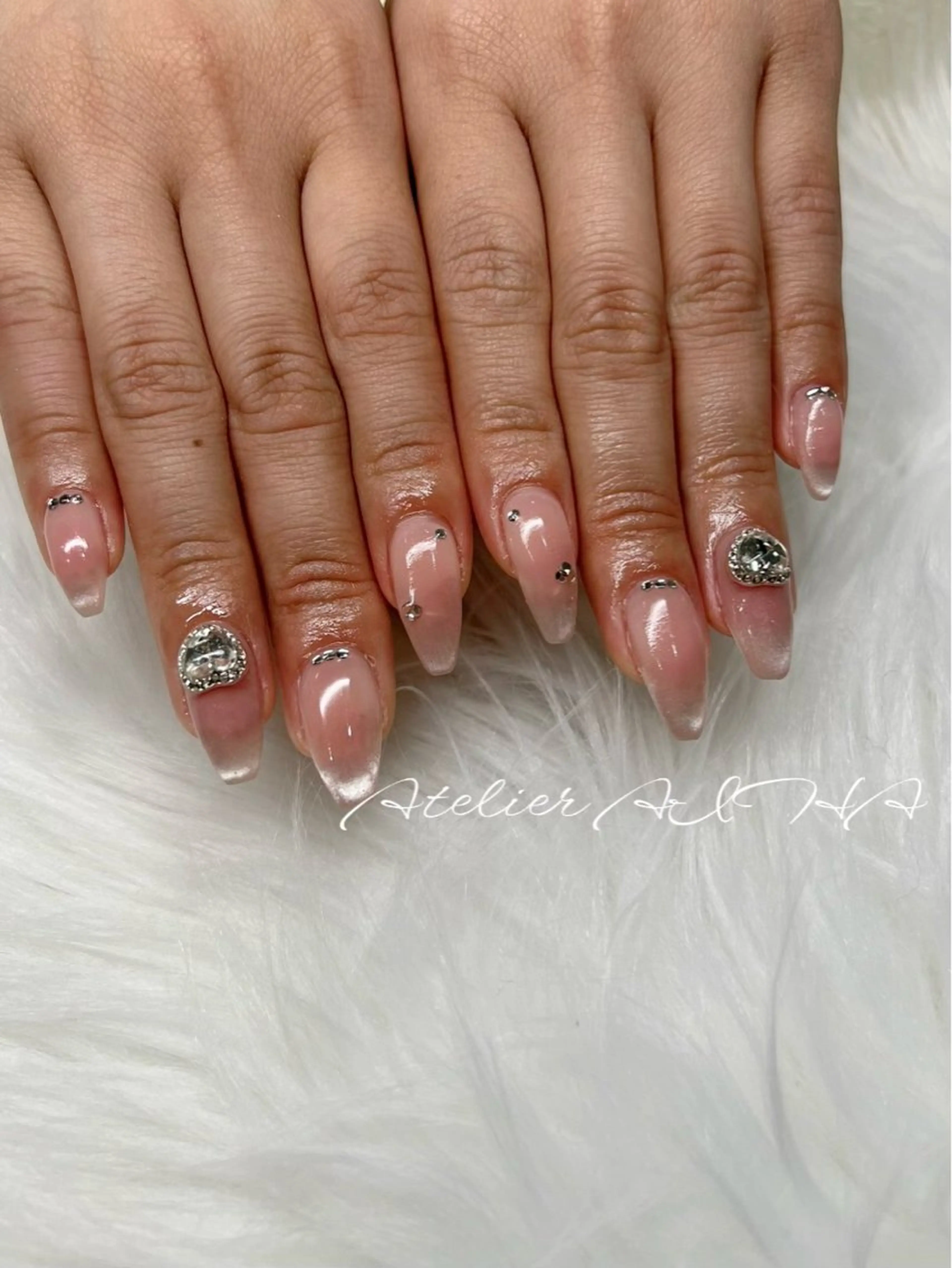 セミロング アトリエAIHA★ フィルイン推奨サロンのネイルデザイン