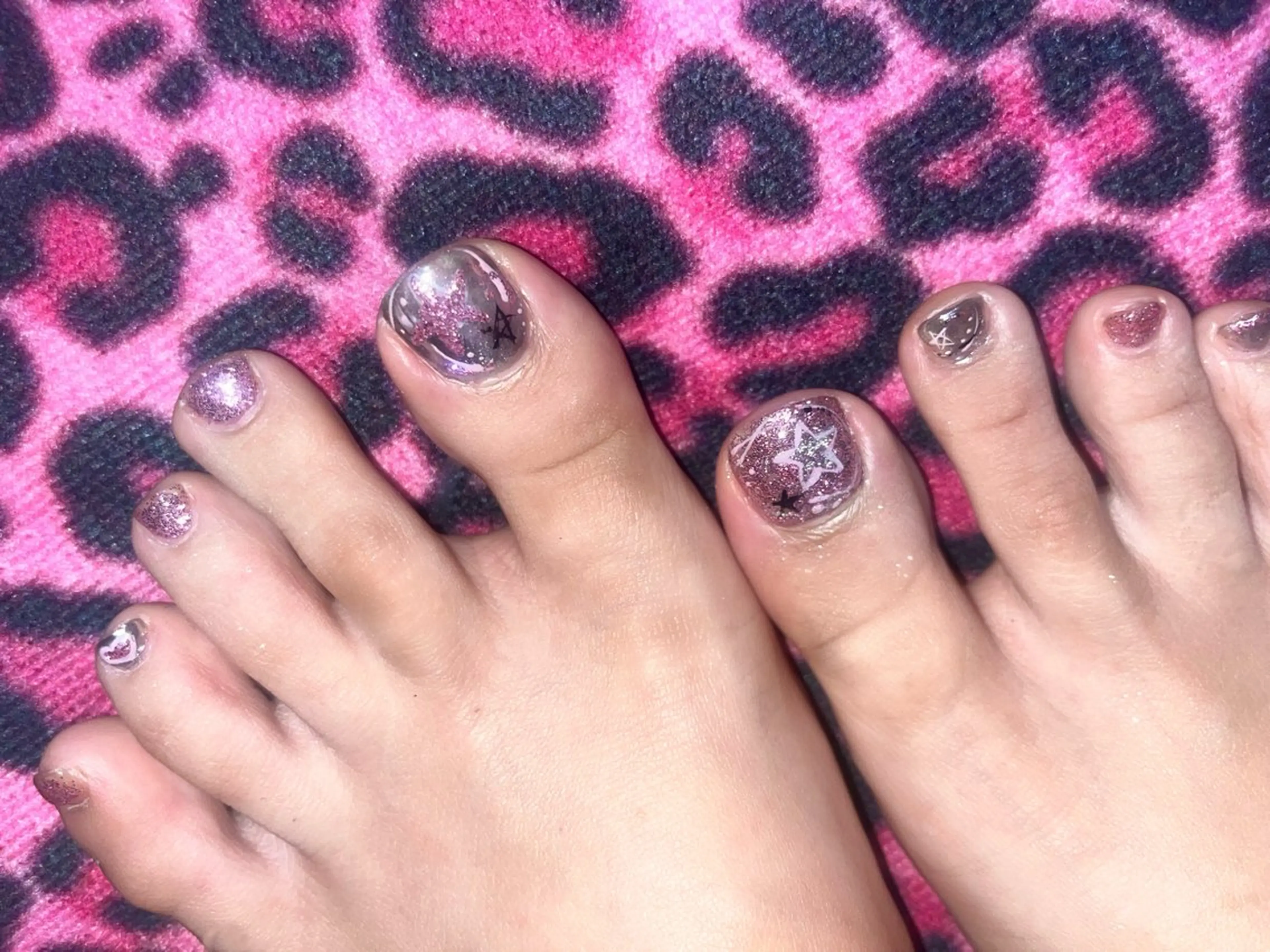 ネイル フットネイル フットネイル Mariris所属・BANSA ˖ ࣪⊹ 大阪 個性派 派手のネイルデザイン