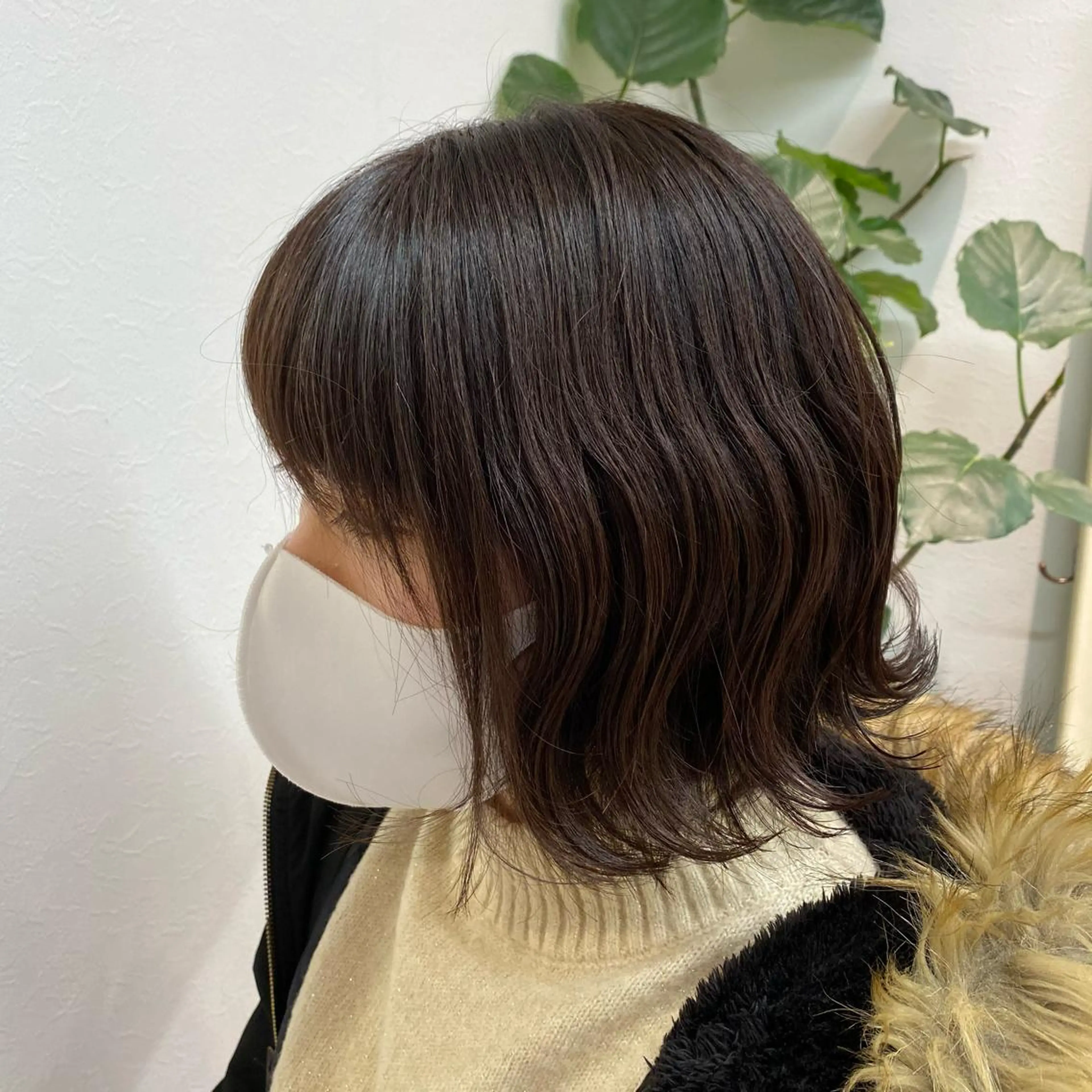 ミディアム カラー ブラウンカラー 町田縮毛矯正/ 髪質改善/美髪特化のヘアスタイル