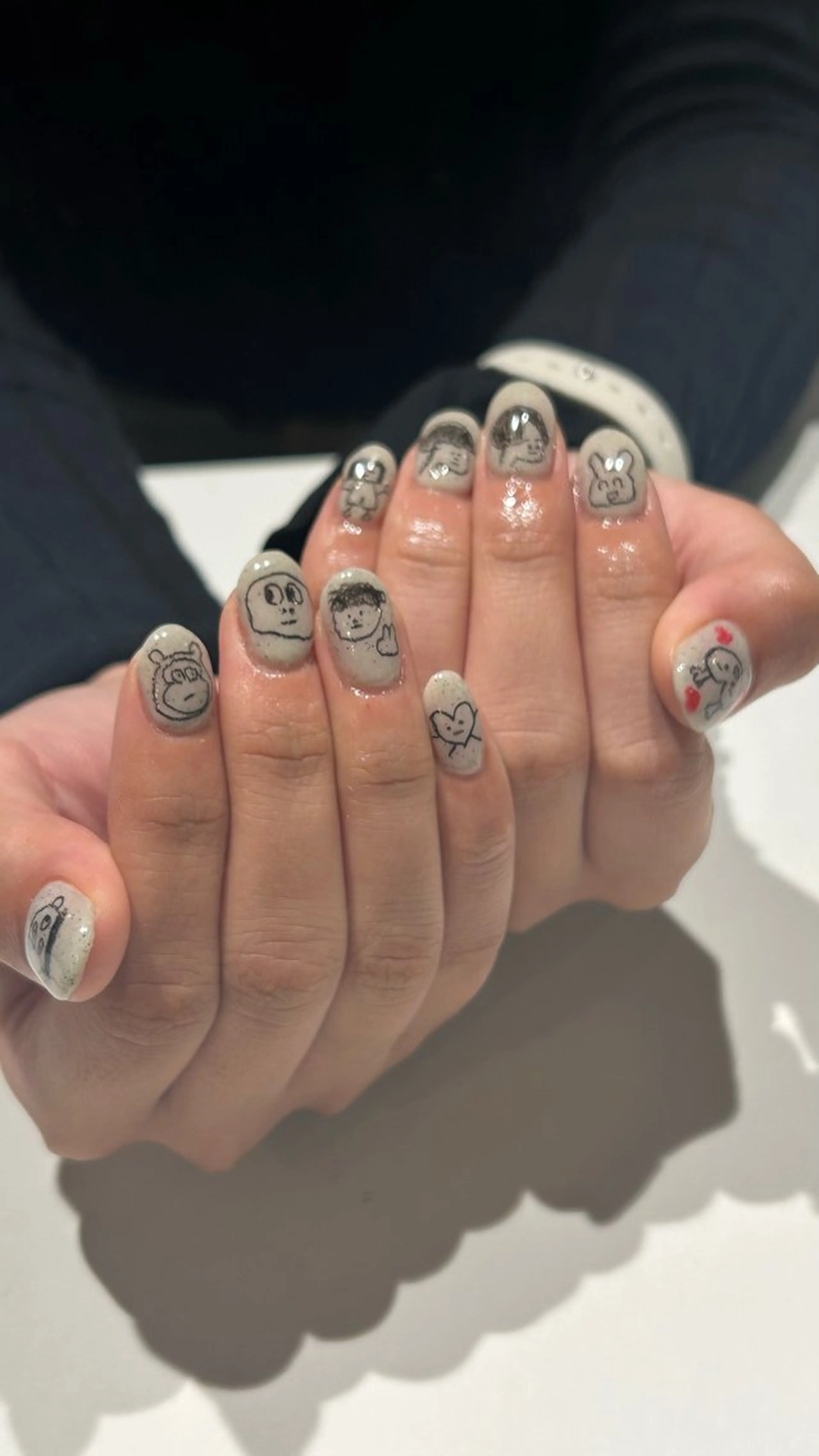 ネイル ハンドネイル ハンドケア 個性派ネイル シノのネイルデザイン