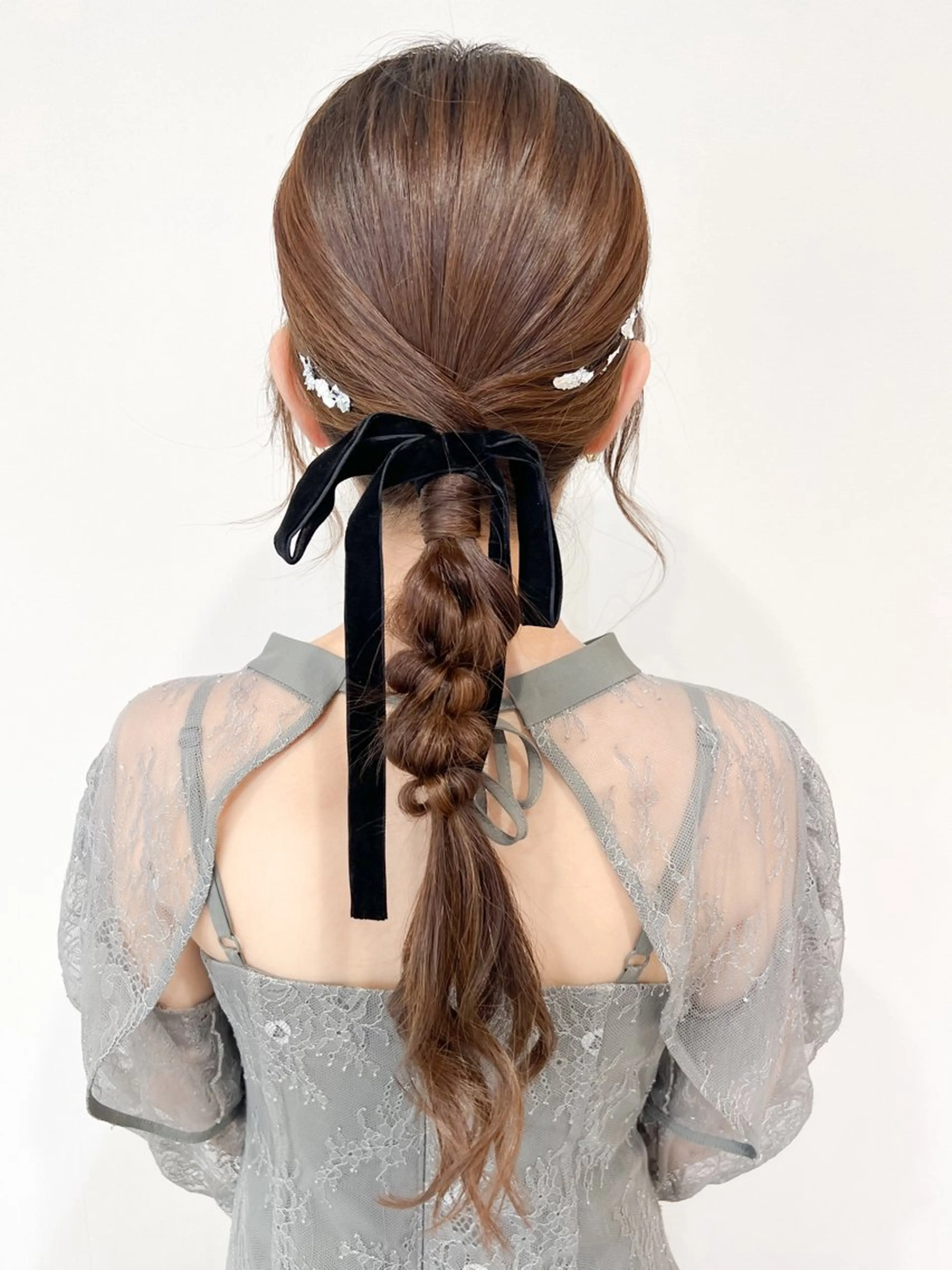 ヘアアレンジ カット トリートメント ヘアセット miho 🫧sheerカラーのヘアスタイル