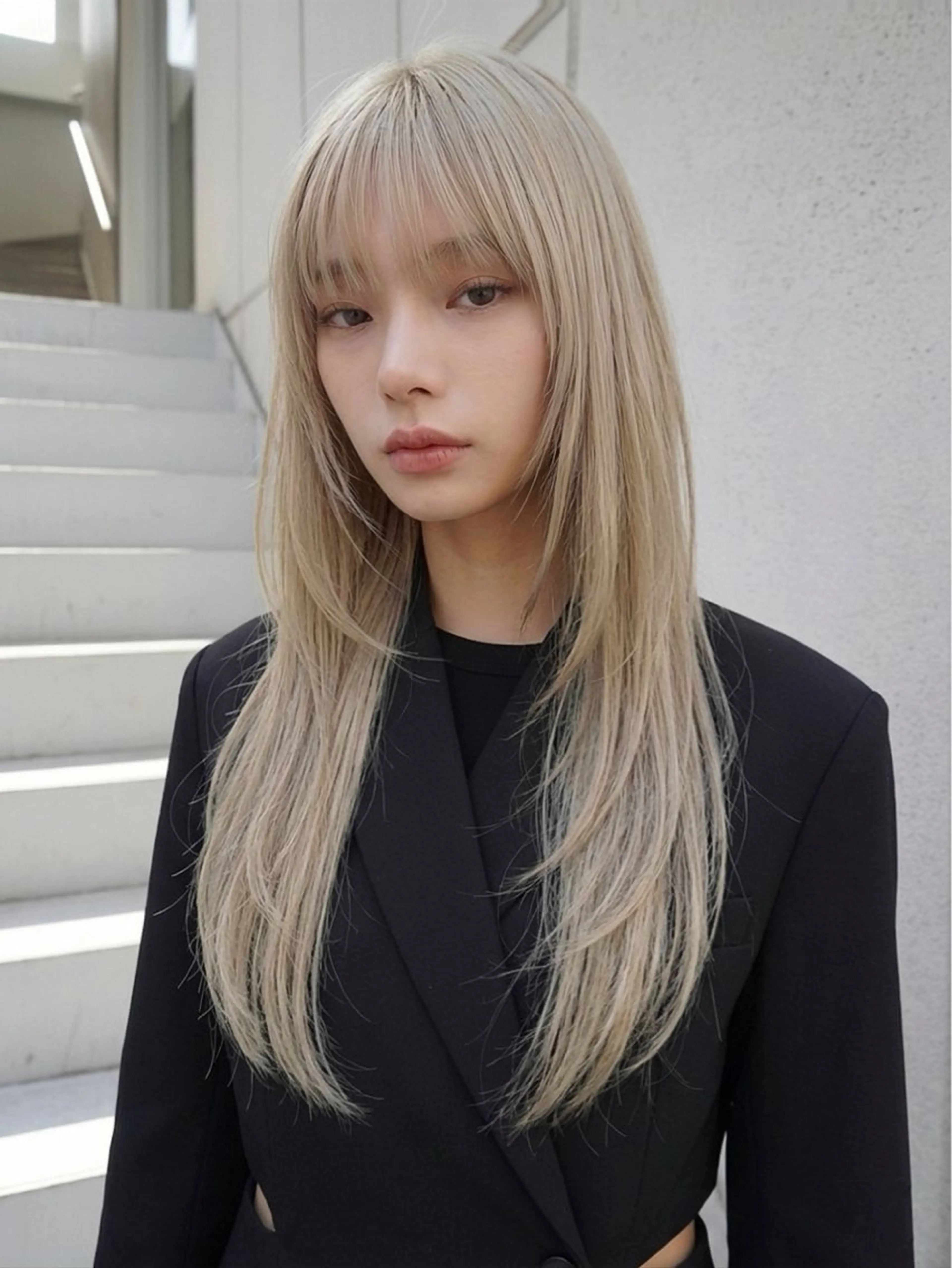 セミロング レイヤーカット カット ヘアカラー ﾘｭｳﾄ/ オシャレ製造美容師のヘアスタイル