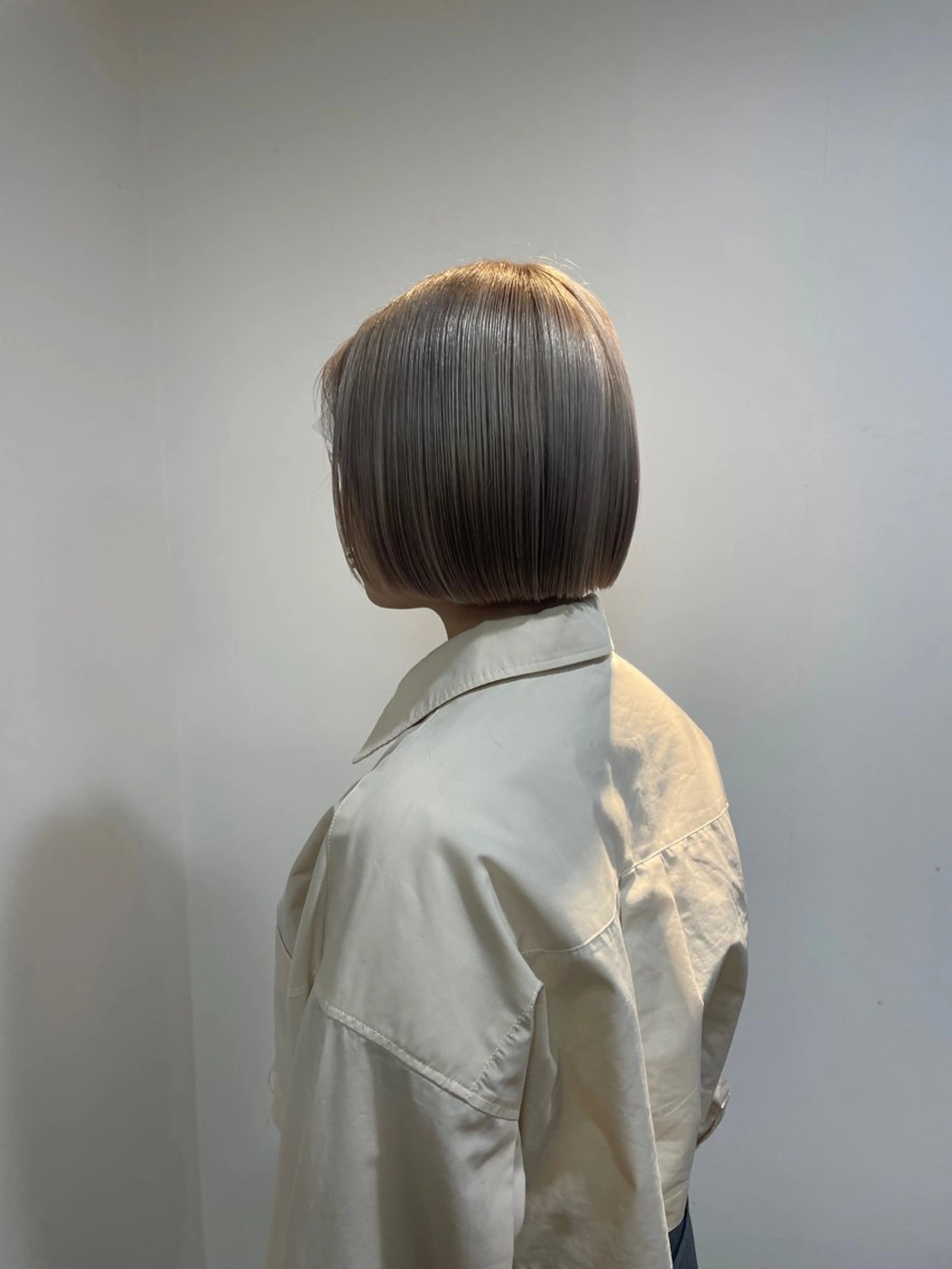 ミディアム カラー カット ヘアカラー トリートメント 表参道🌿赤み消し カラー/チナツのヘアスタイル