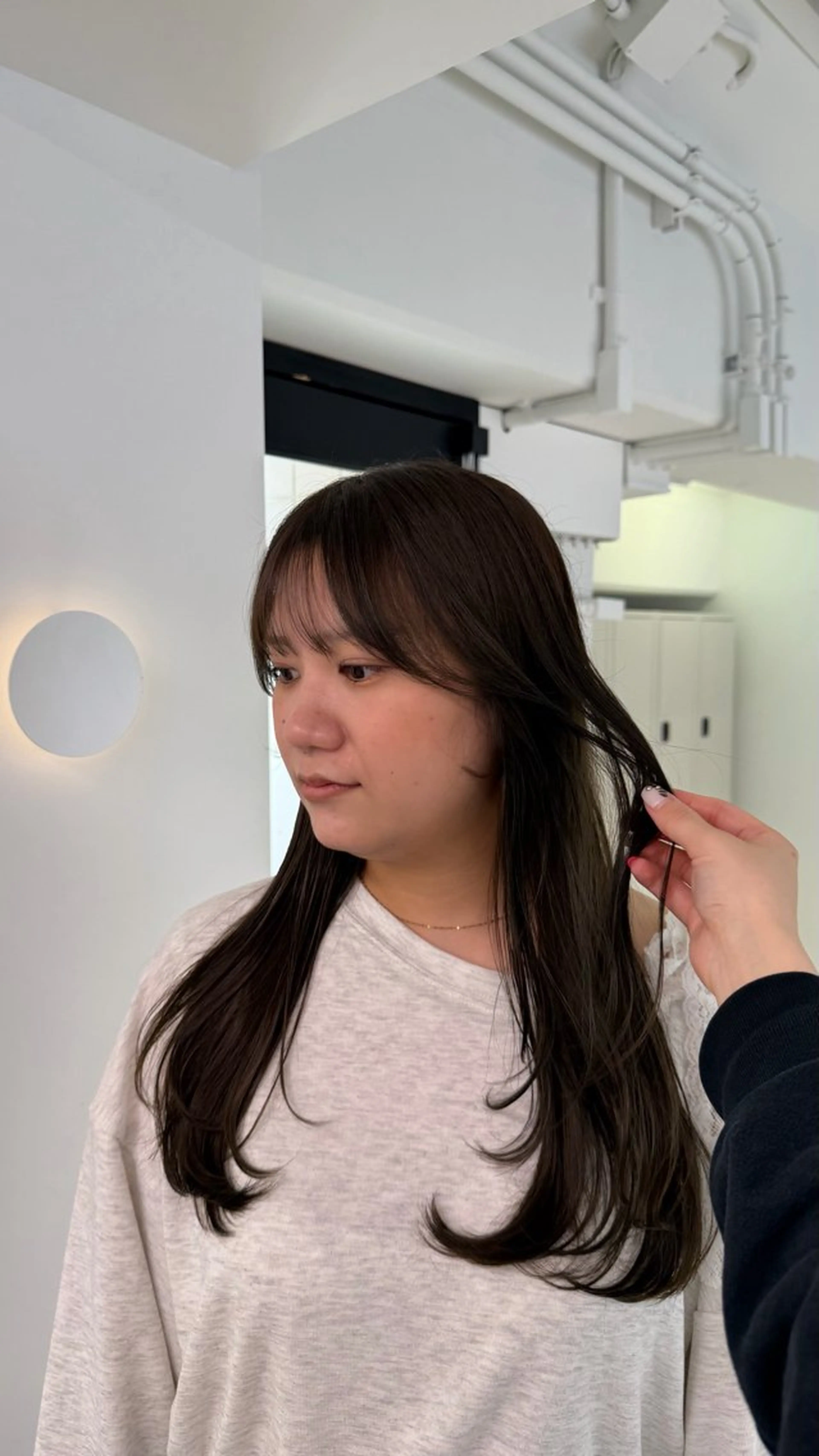 ロング カラー ヘアカラー トリートメント naturalカラー / Rukaのヘアスタイル