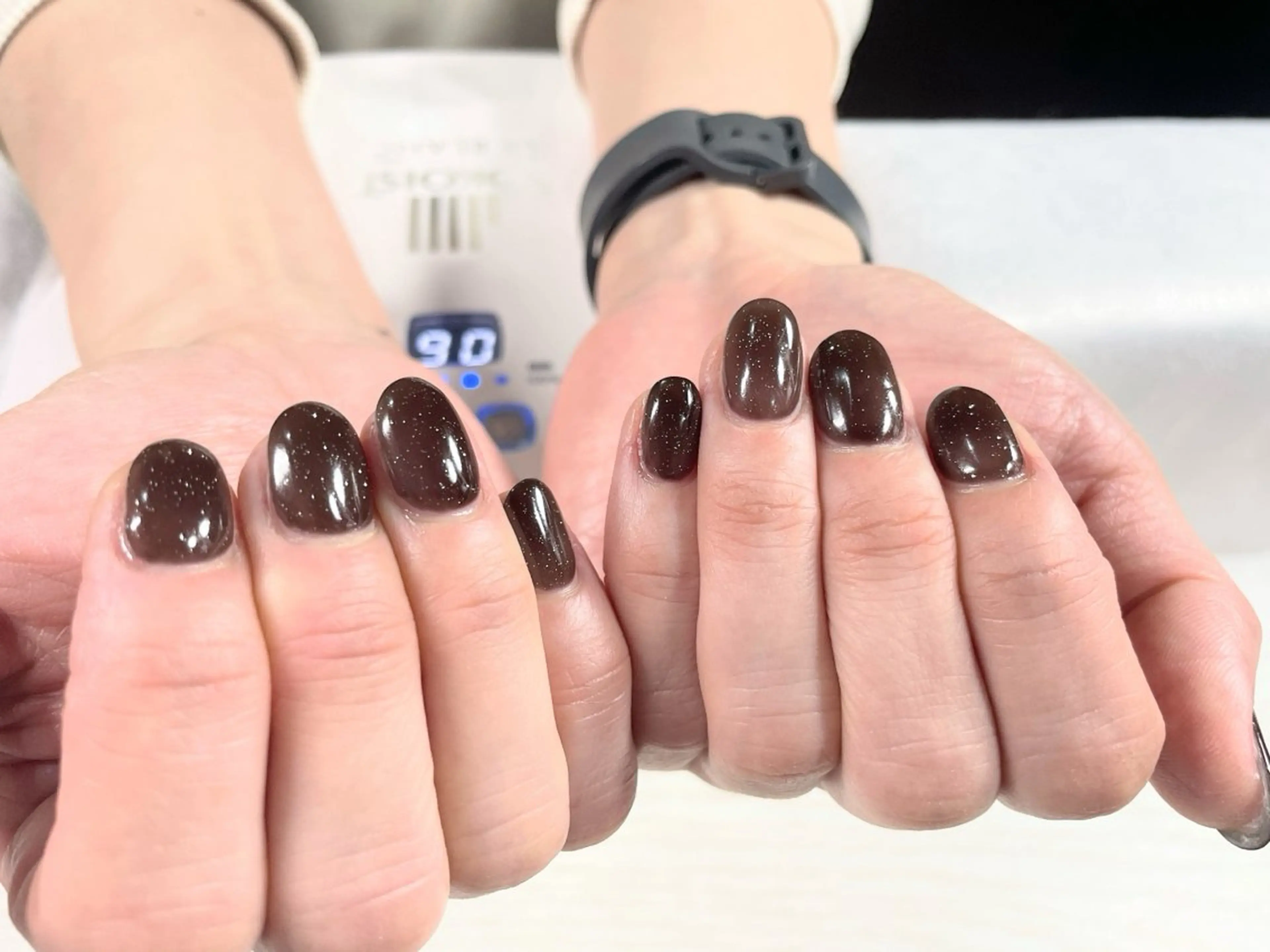 ネイル フラッシュネイル ショートネイル door  froh chikakoのネイルデザイン