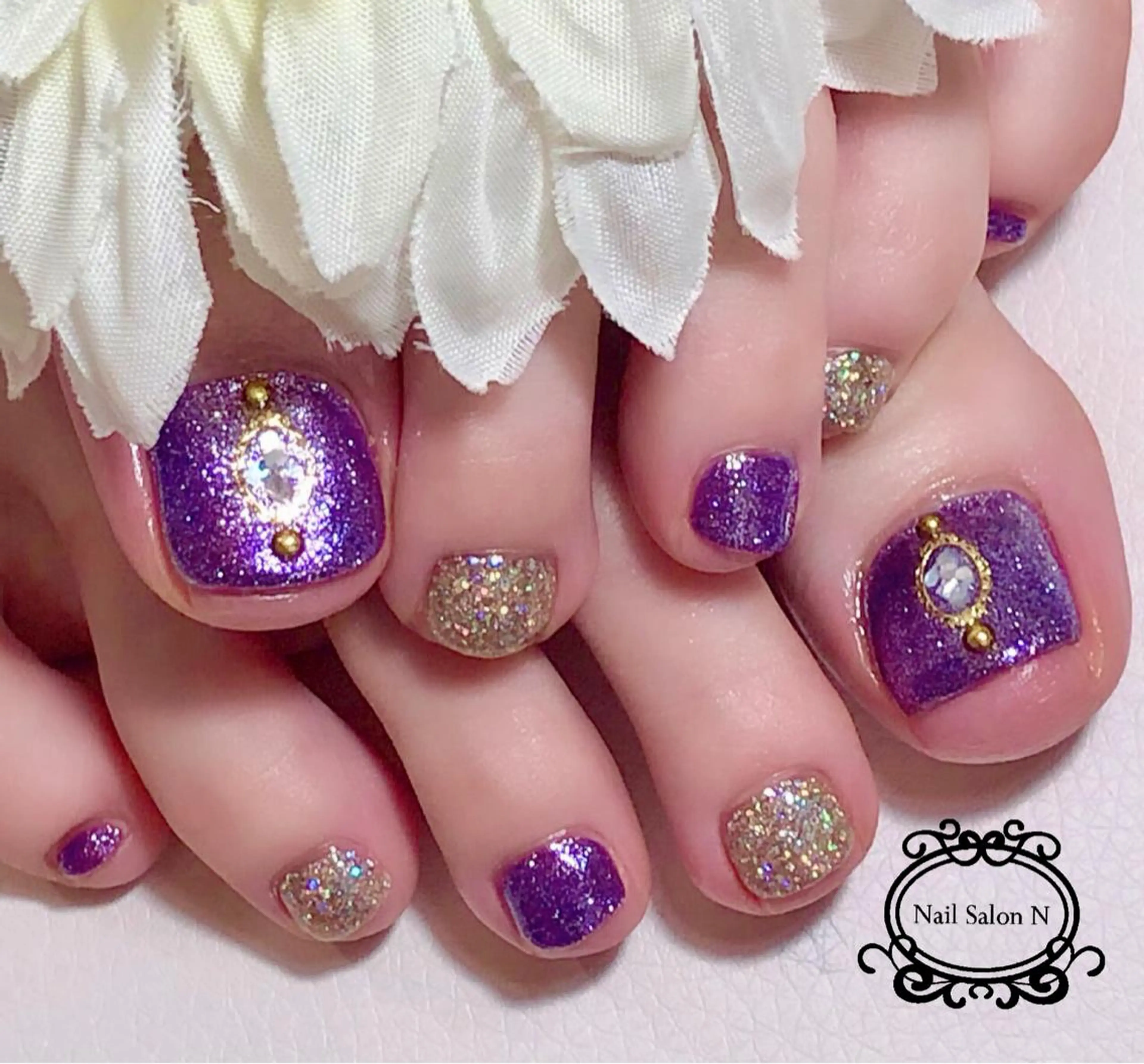 ネイル フットネイル Nail Salon Nのネイルデザイン