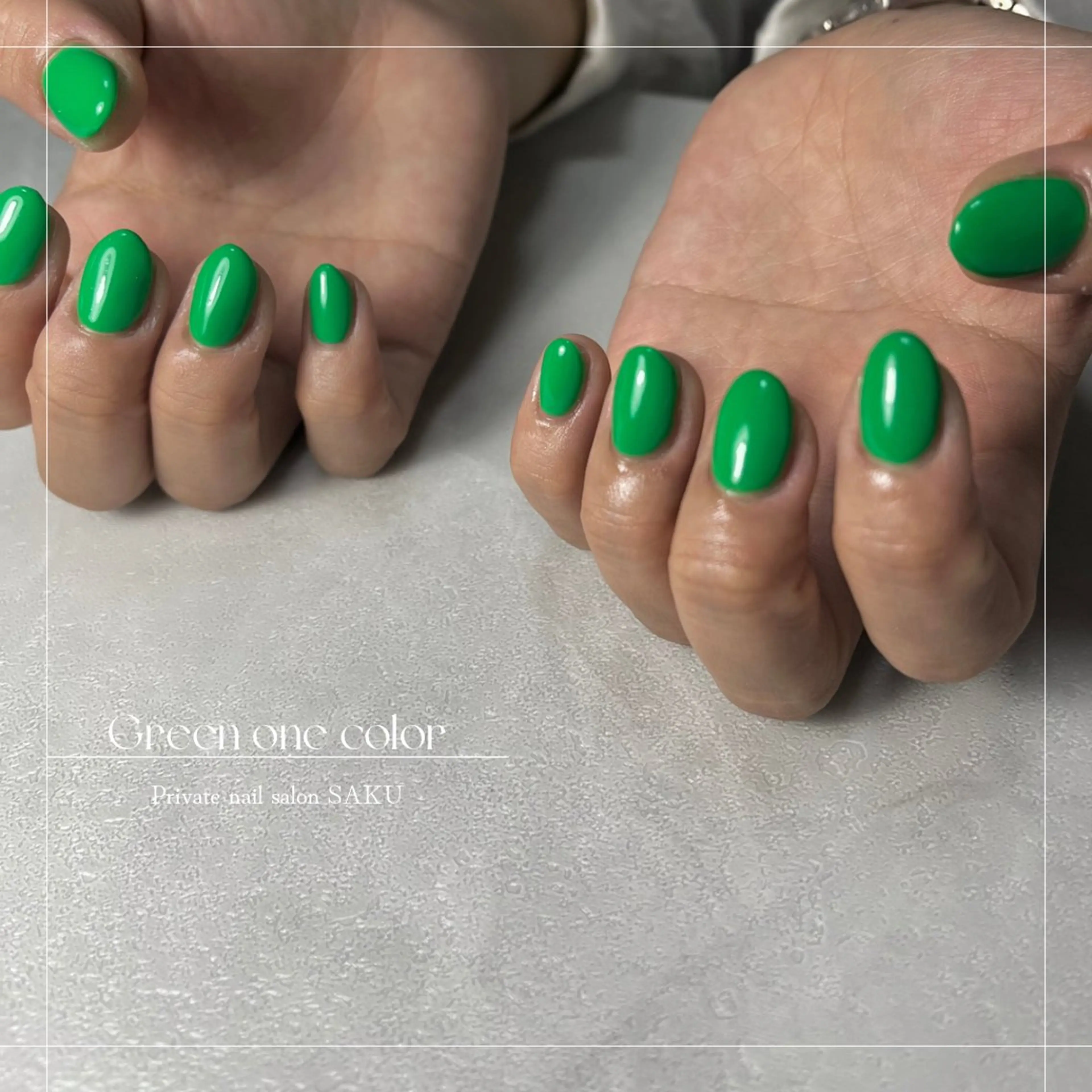 ネイル ニュアンスネイル シンプルネイル SAKU nail 作島茜のネイルデザイン