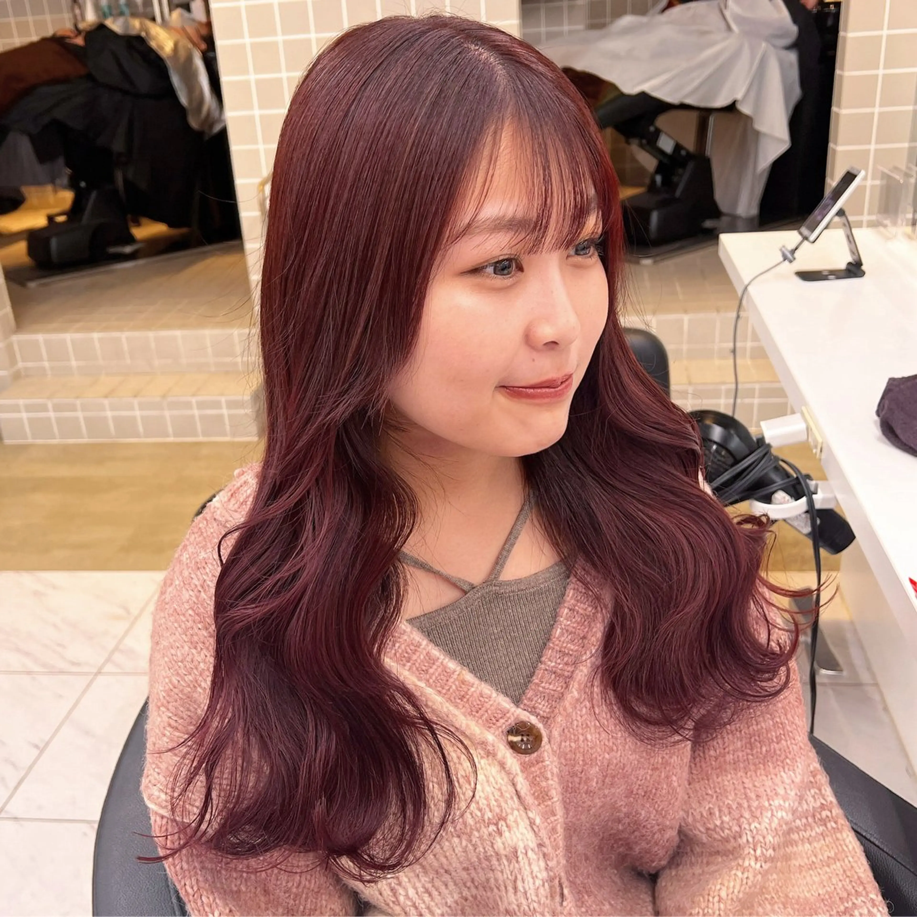 ロング カラー 💖札幌カラー 指名No.1💖玲奈のヘアスタイル