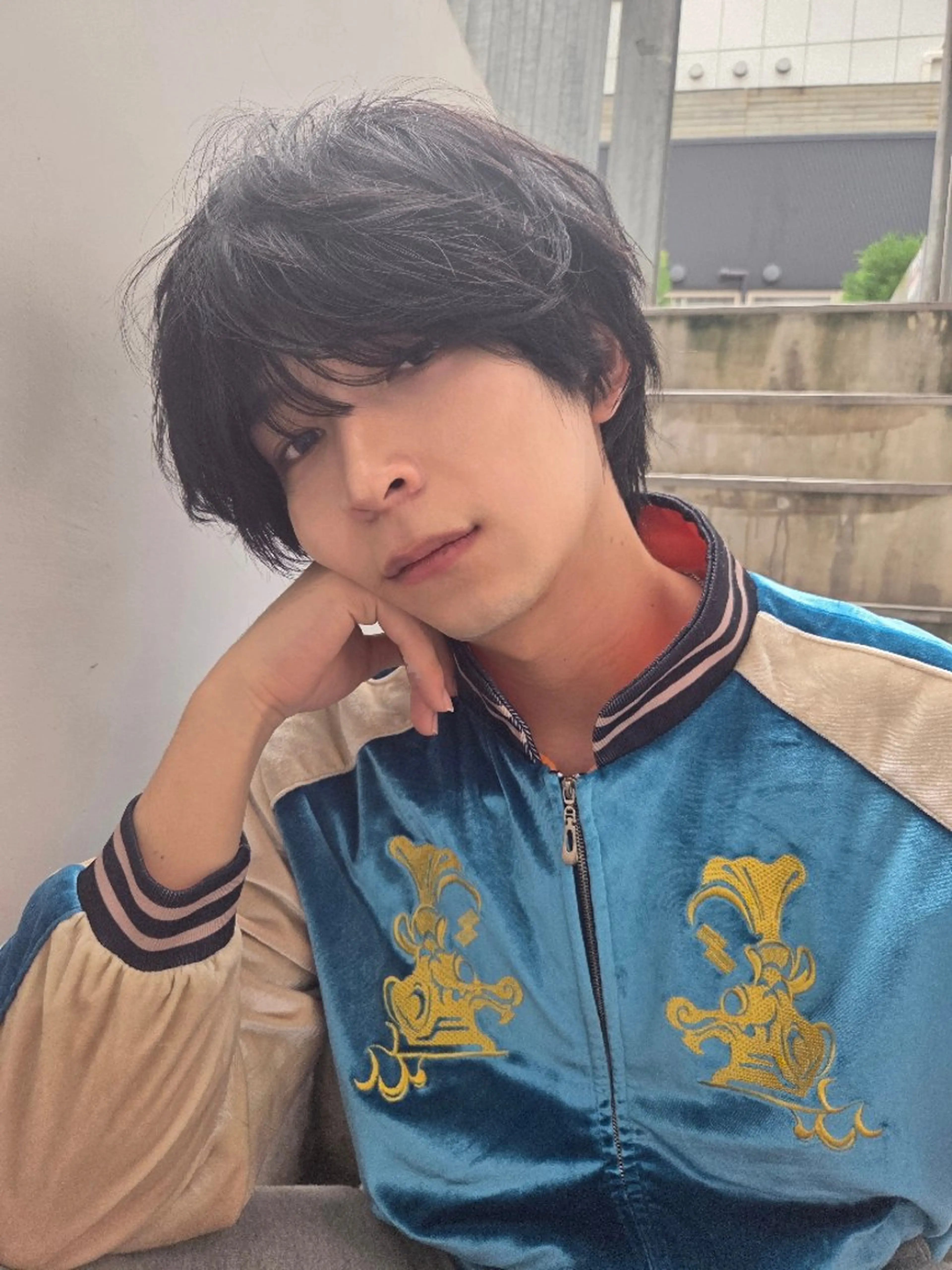 パーマ メンズ カット パーマ 韓国風メンズ/垢抜け /メイク男子/キャロのヘアスタイル