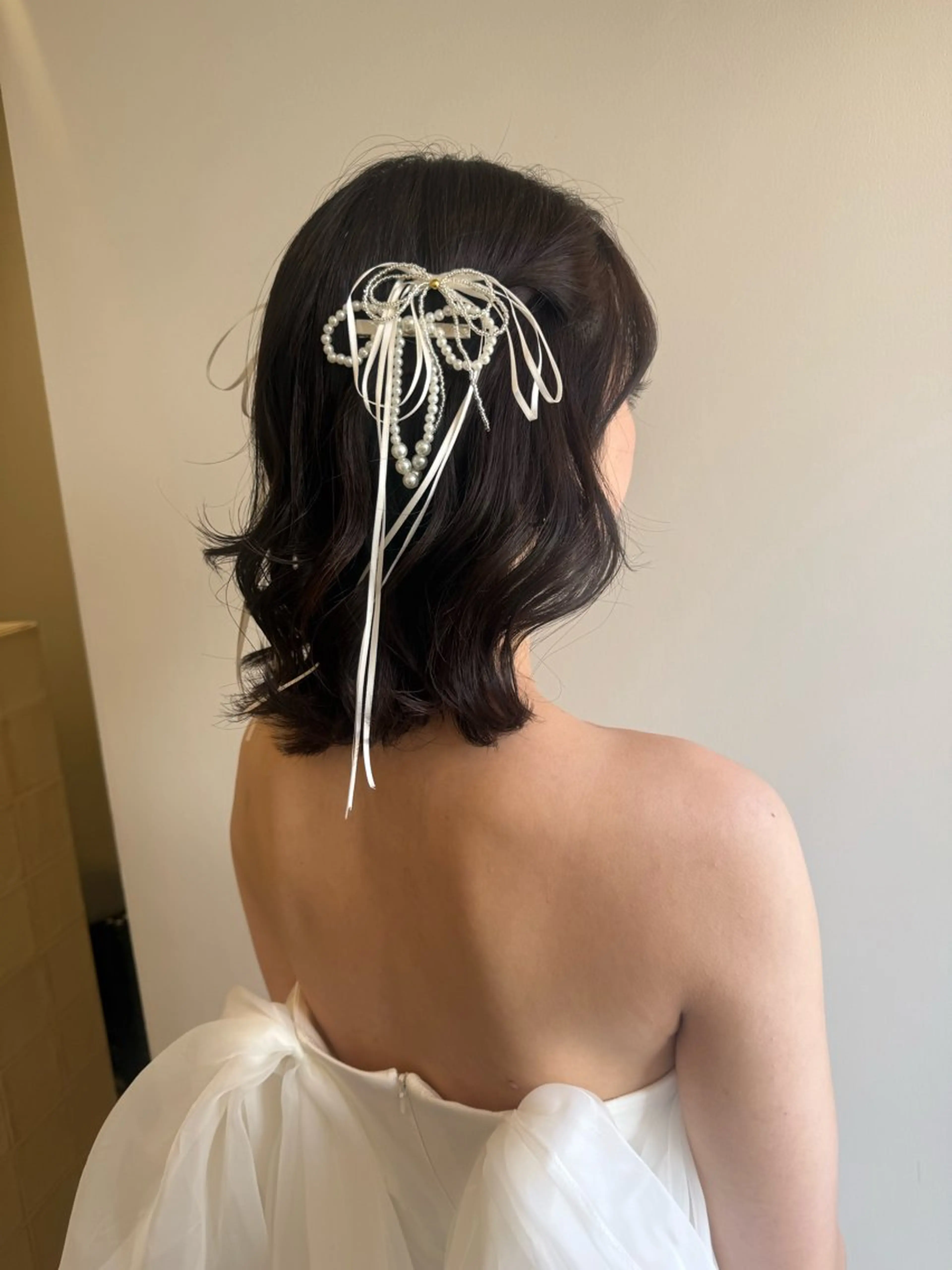 セミロング ヘアアレンジ 💛🤍U too e’s /店長🧸のヘアスタイル