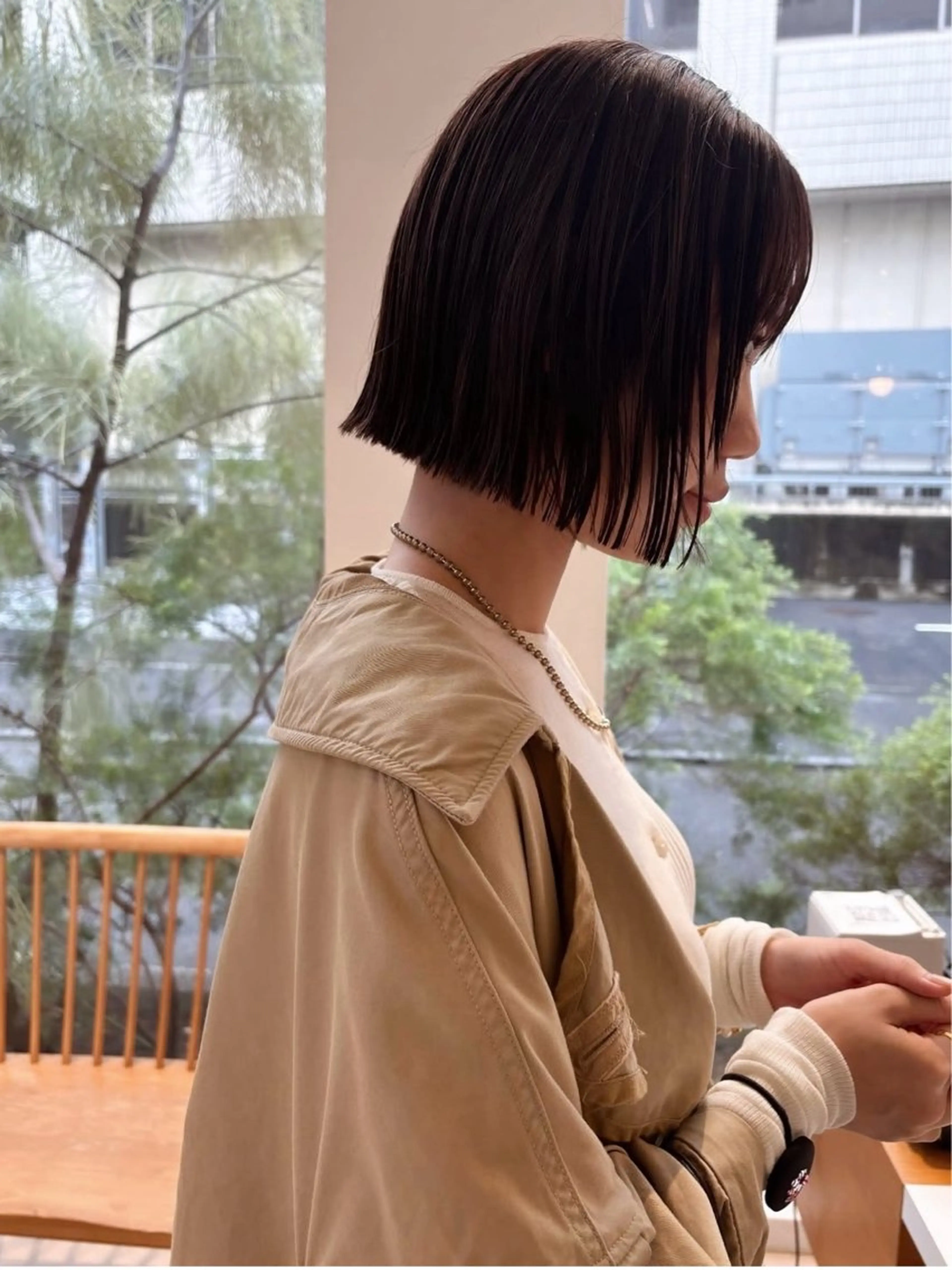 ショート カット ヘアカラー 🍑透明感hair ・NENE🍑のヘアスタイル