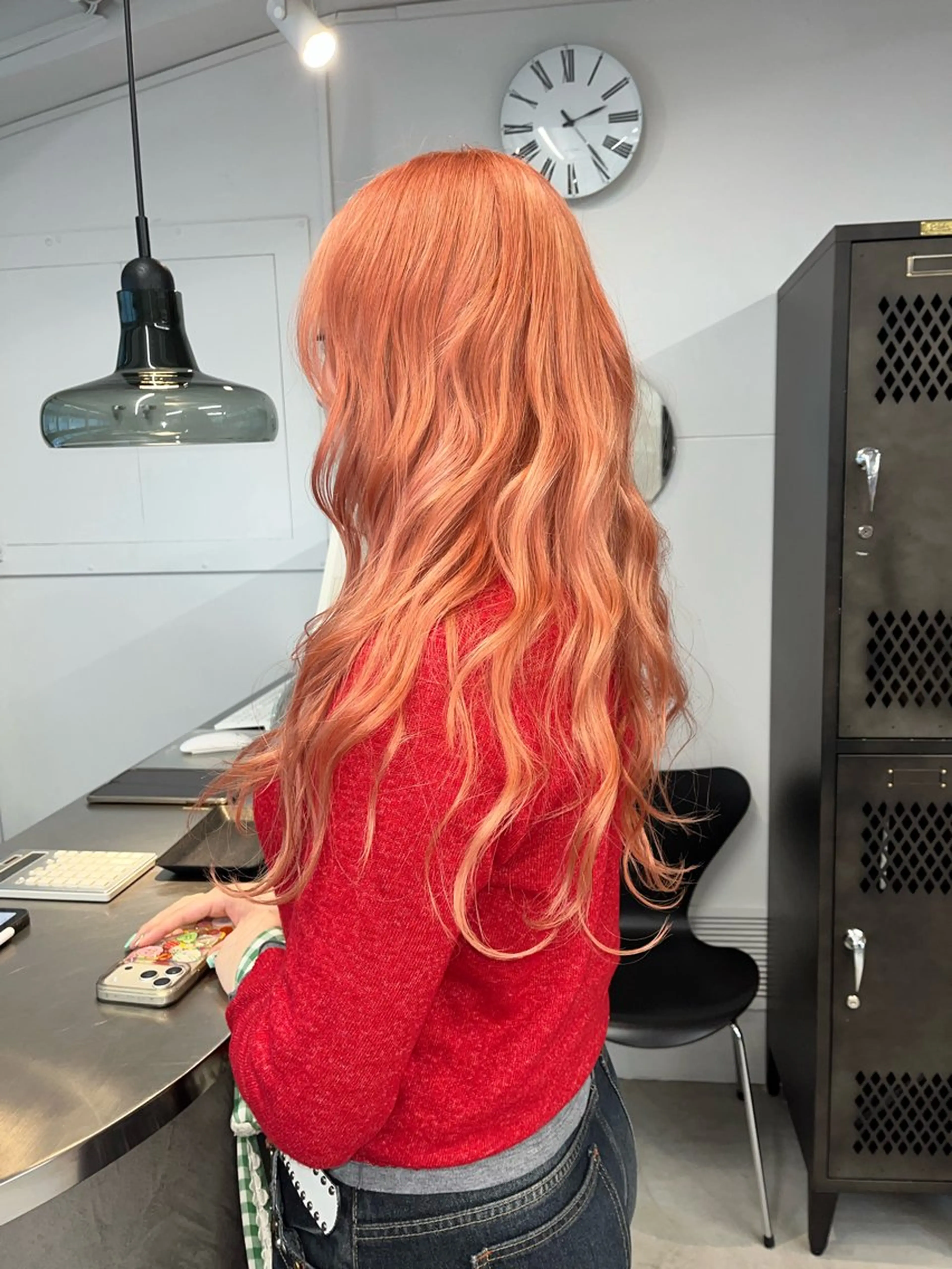 ロング カラー yuan tanakaのヘアスタイル