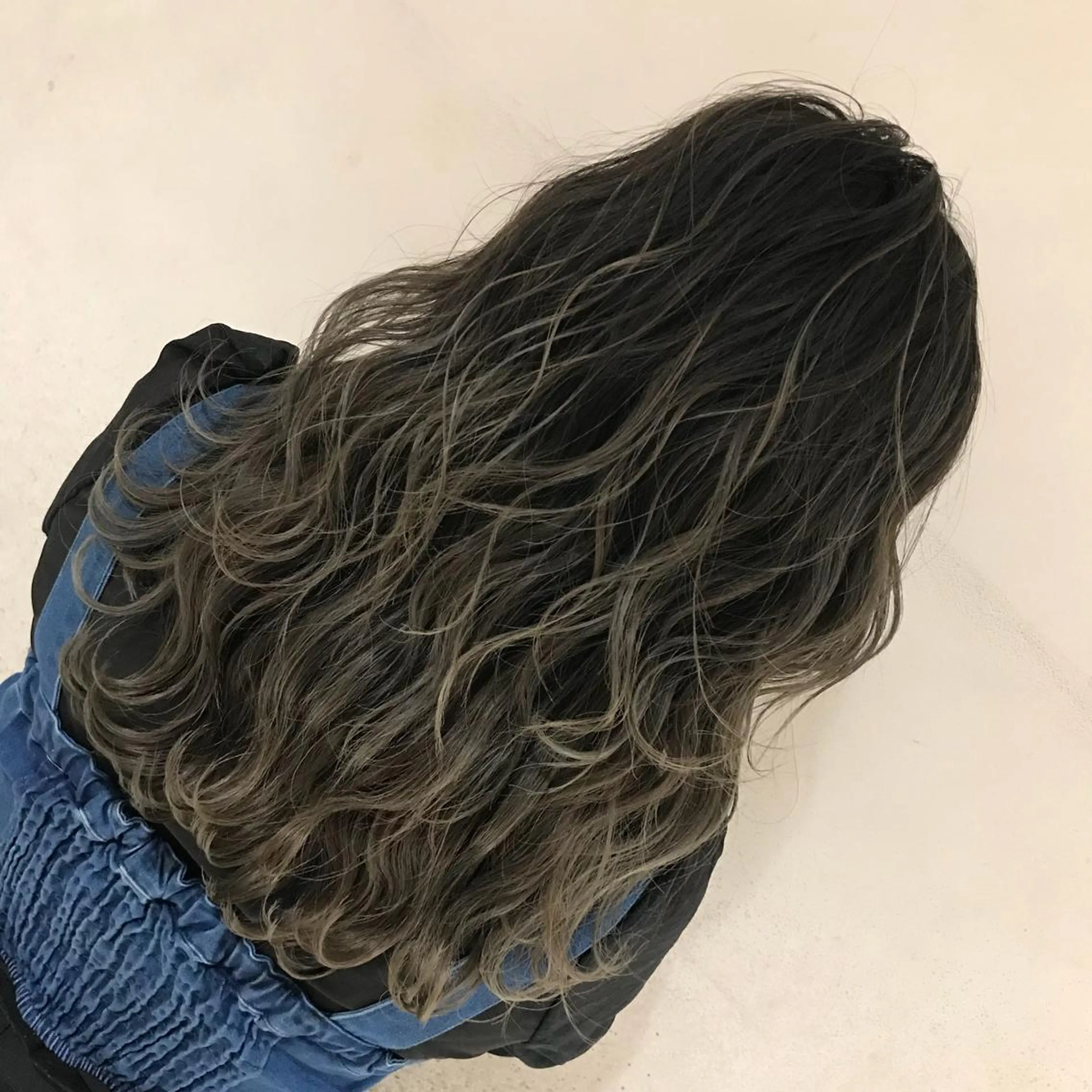 セミロング 福原 優介のヘアスタイル