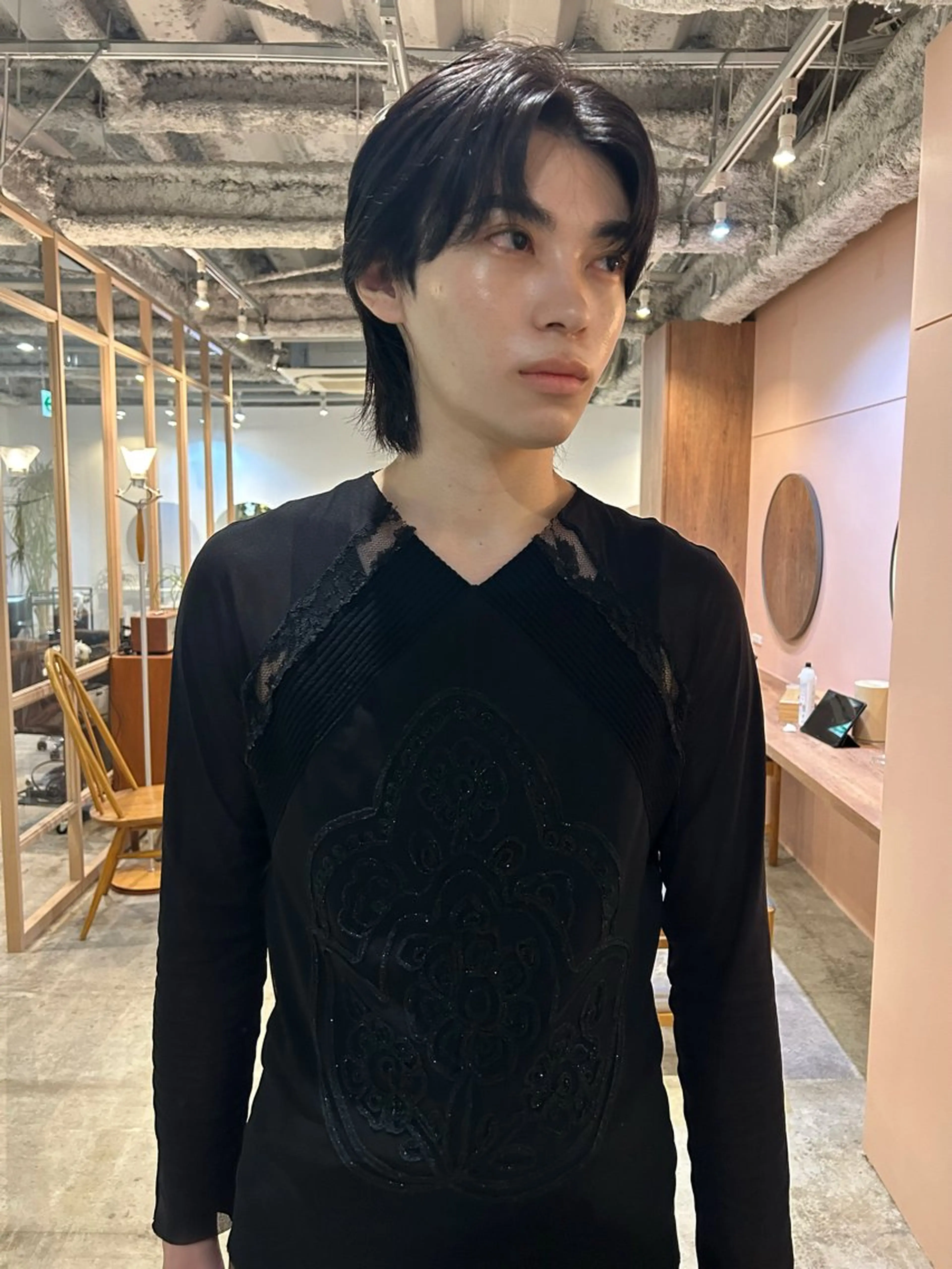 ショート ヘアアレンジ メンズ ヘアカラー 🎀suzuna 透明感colorのヘアスタイル