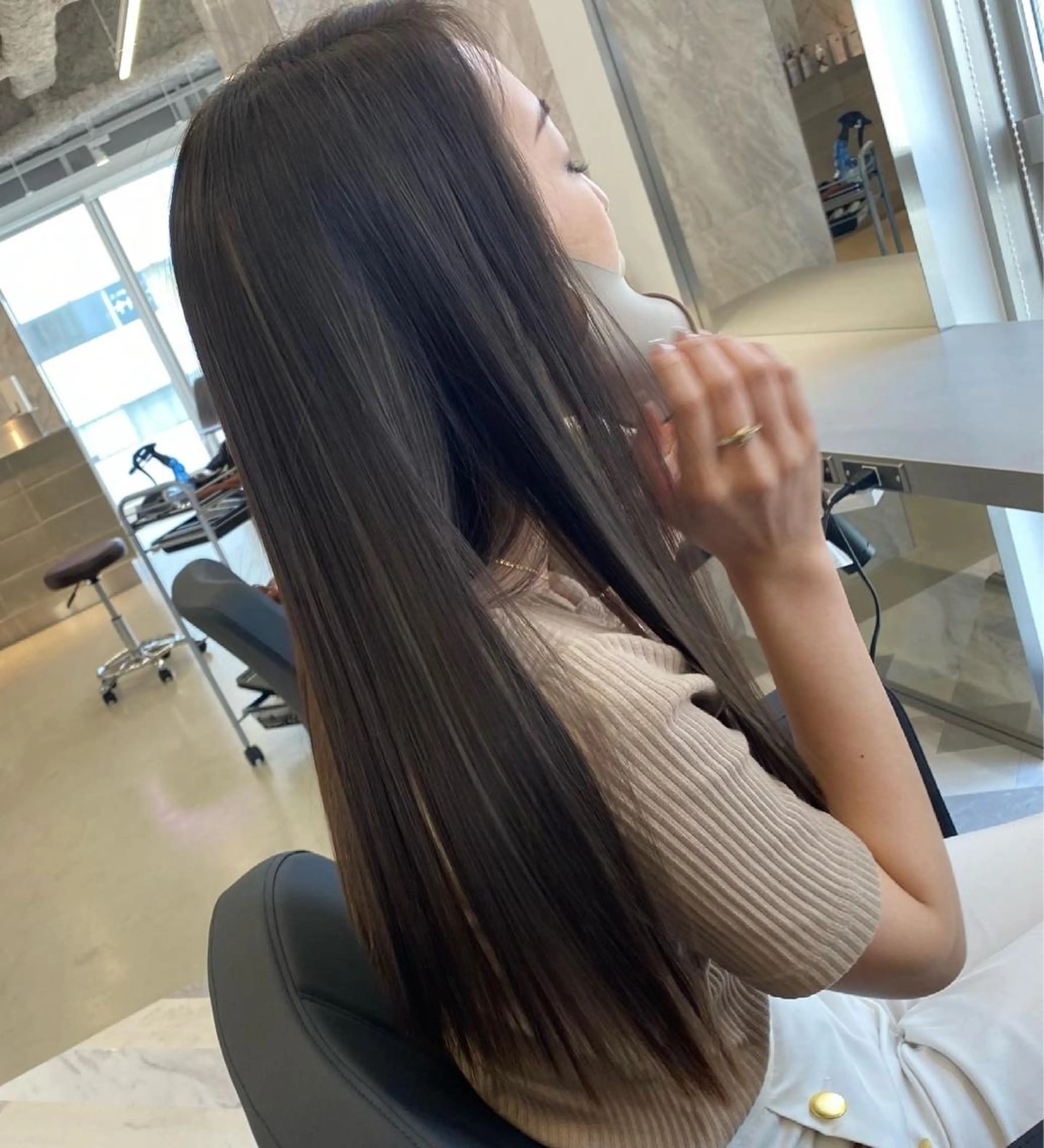 ☃️【 ハイライトcolor＋リペアトリートメント】の写真