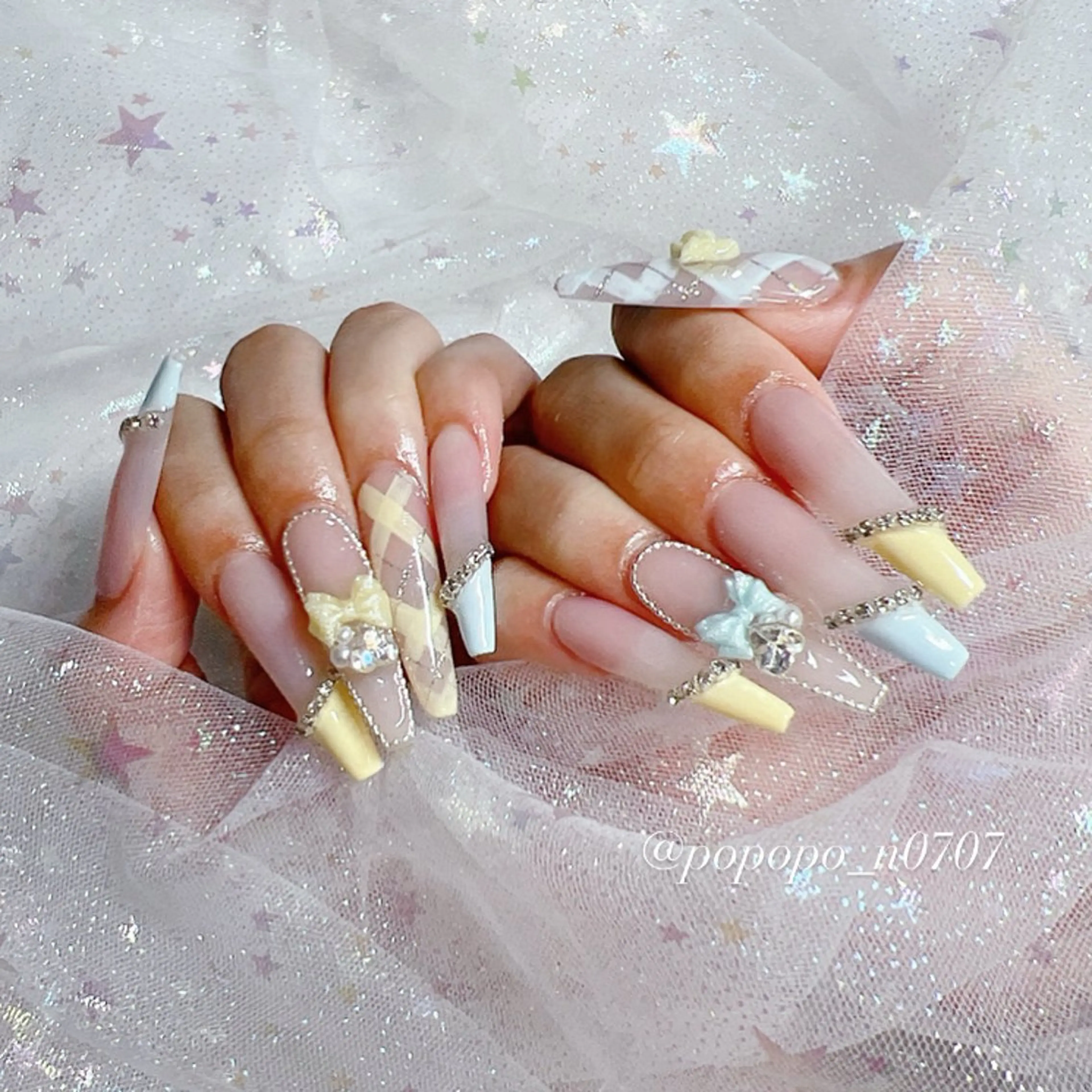 ネイル アクリルスカルプ専門 Superbe池袋のネイルデザイン