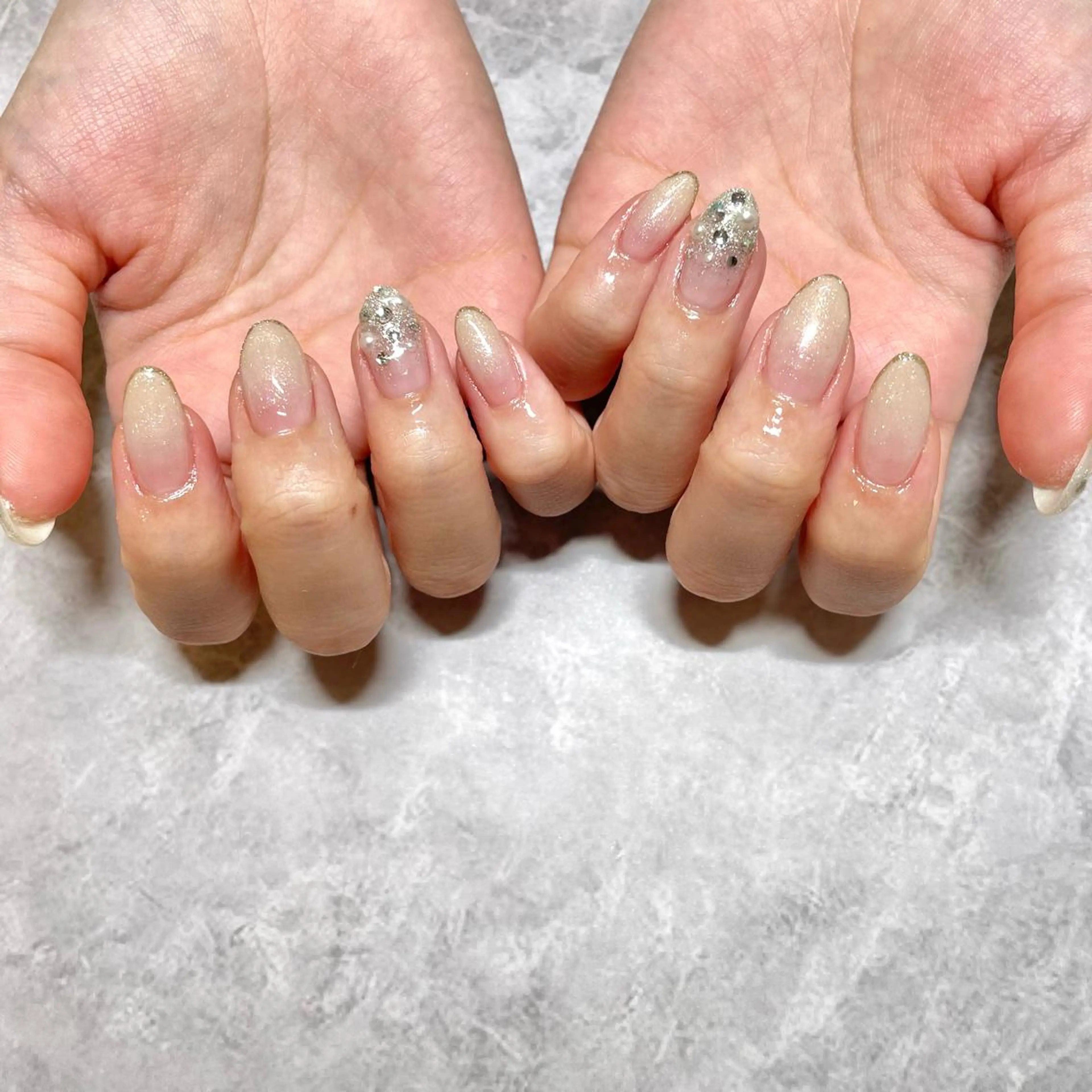 ネイル ハンドネイル 大山 楓花のネイルデザイン