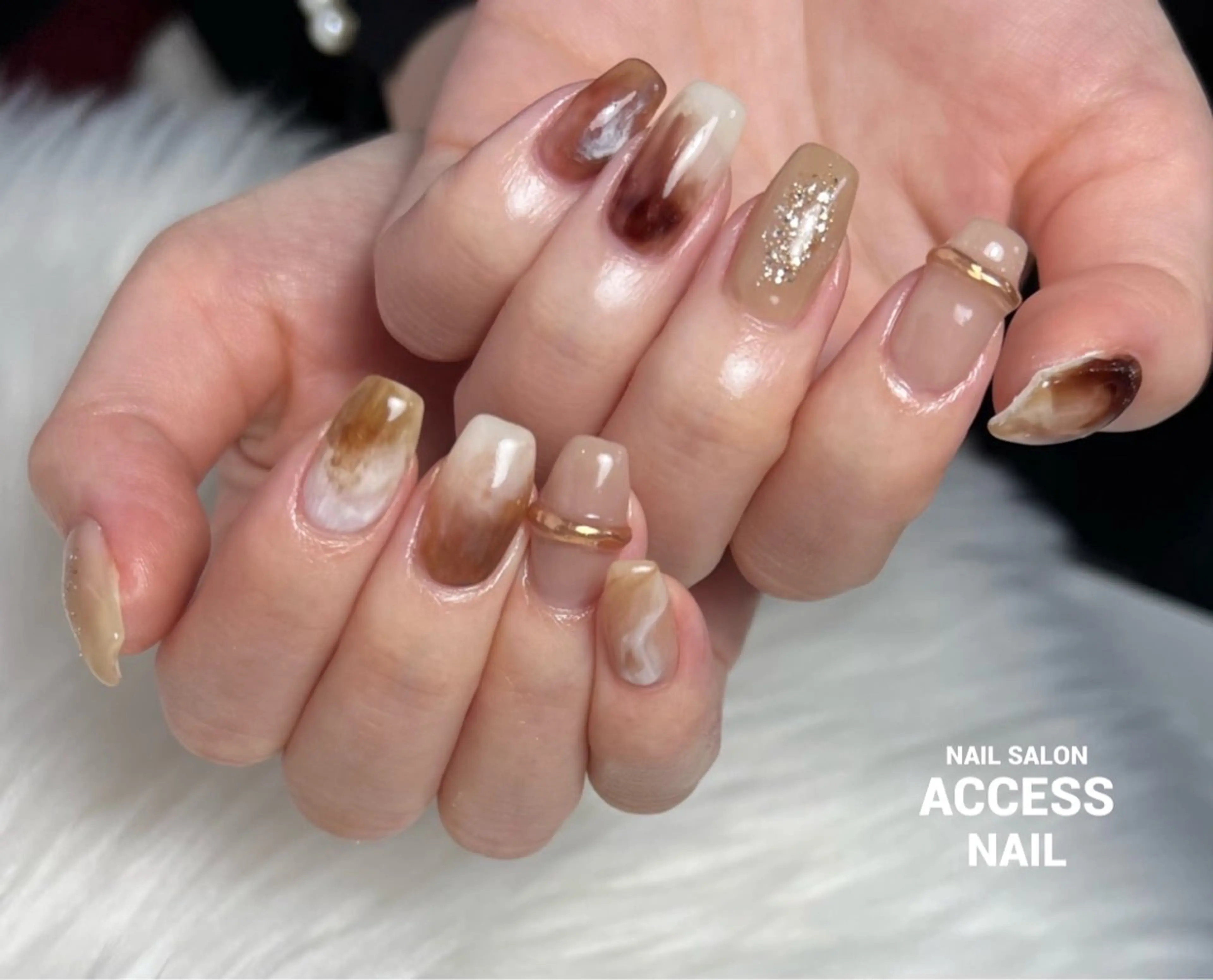 ネイル access nailのネイルデザイン