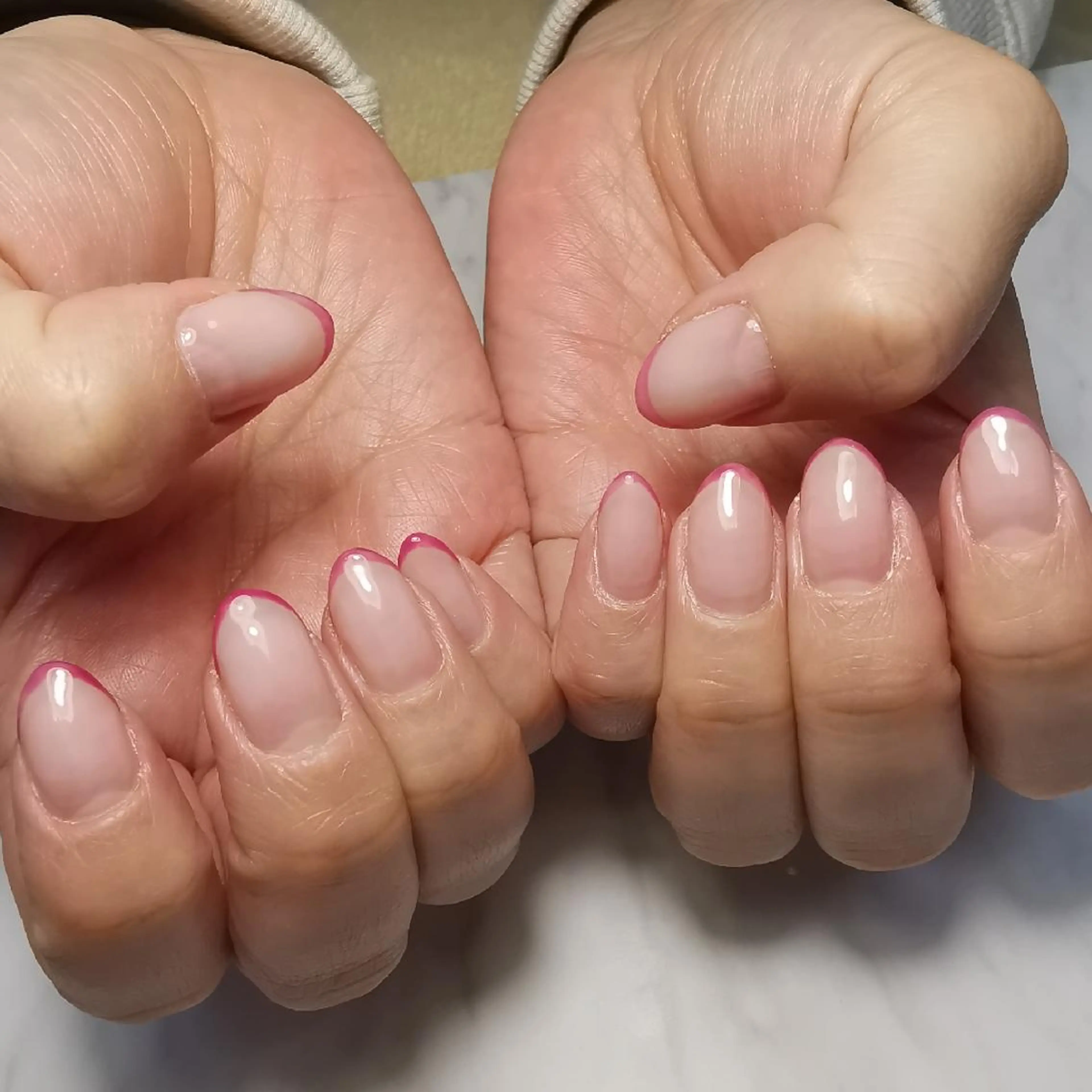 ネイル フレンチネイル ハンドネイル reve あやののネイルデザイン