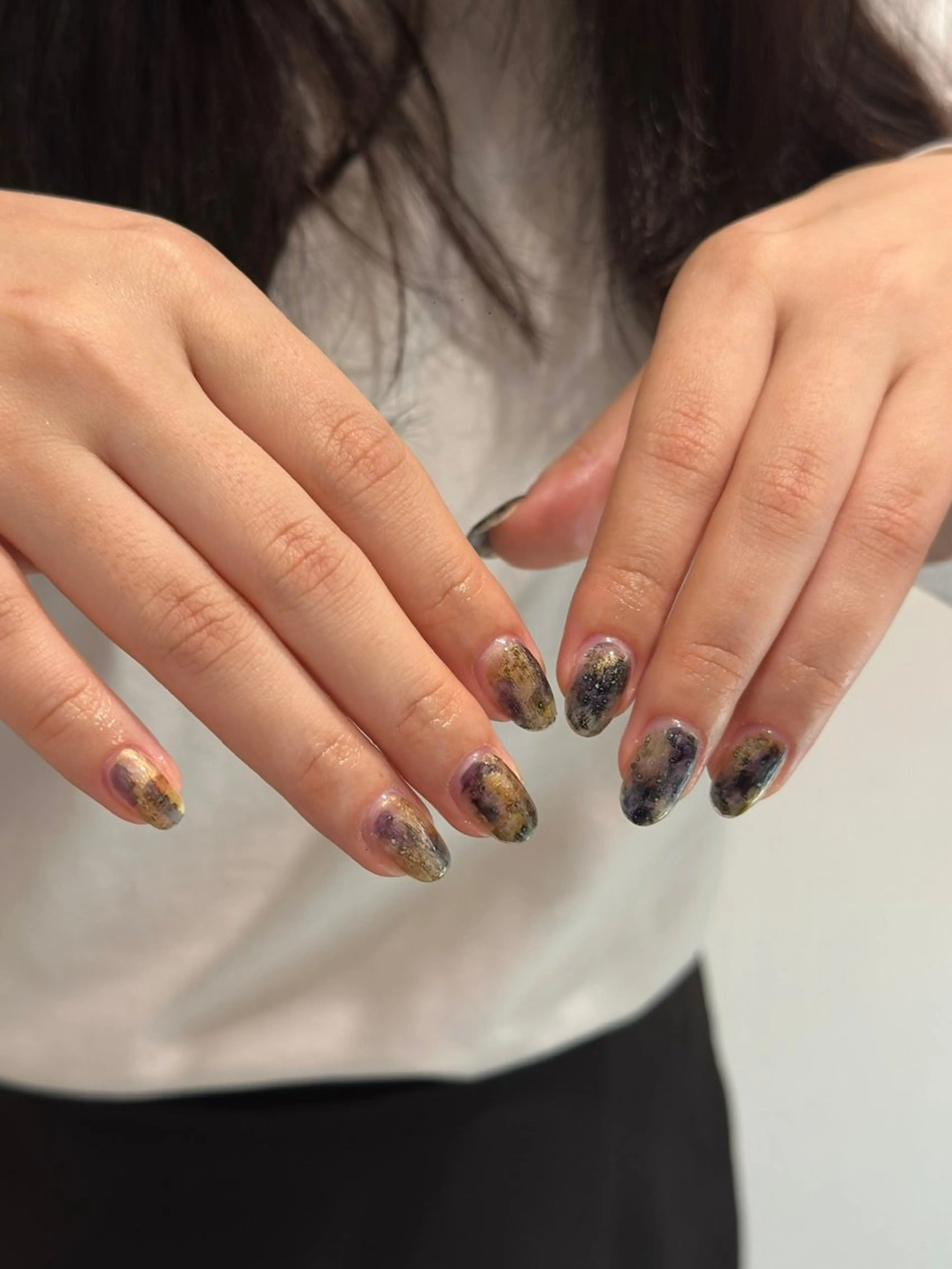 ネイル ハンドネイル 🎀 Hiyubi._.nail 🫧所属・🎀フェイ フェイ🫧💗のネイルデザイン