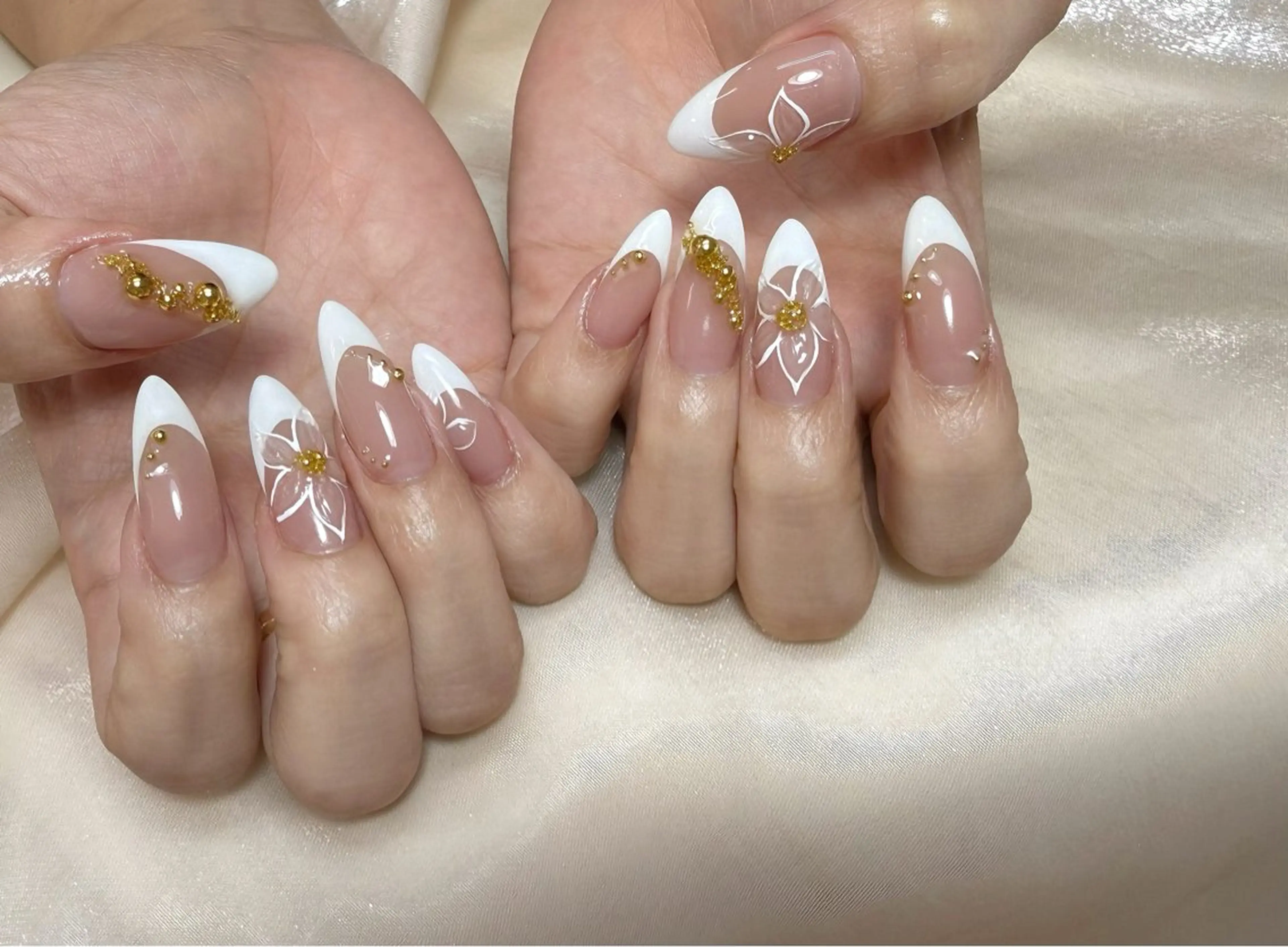 ネイル ハンドネイル Flower nailのネイルデザイン