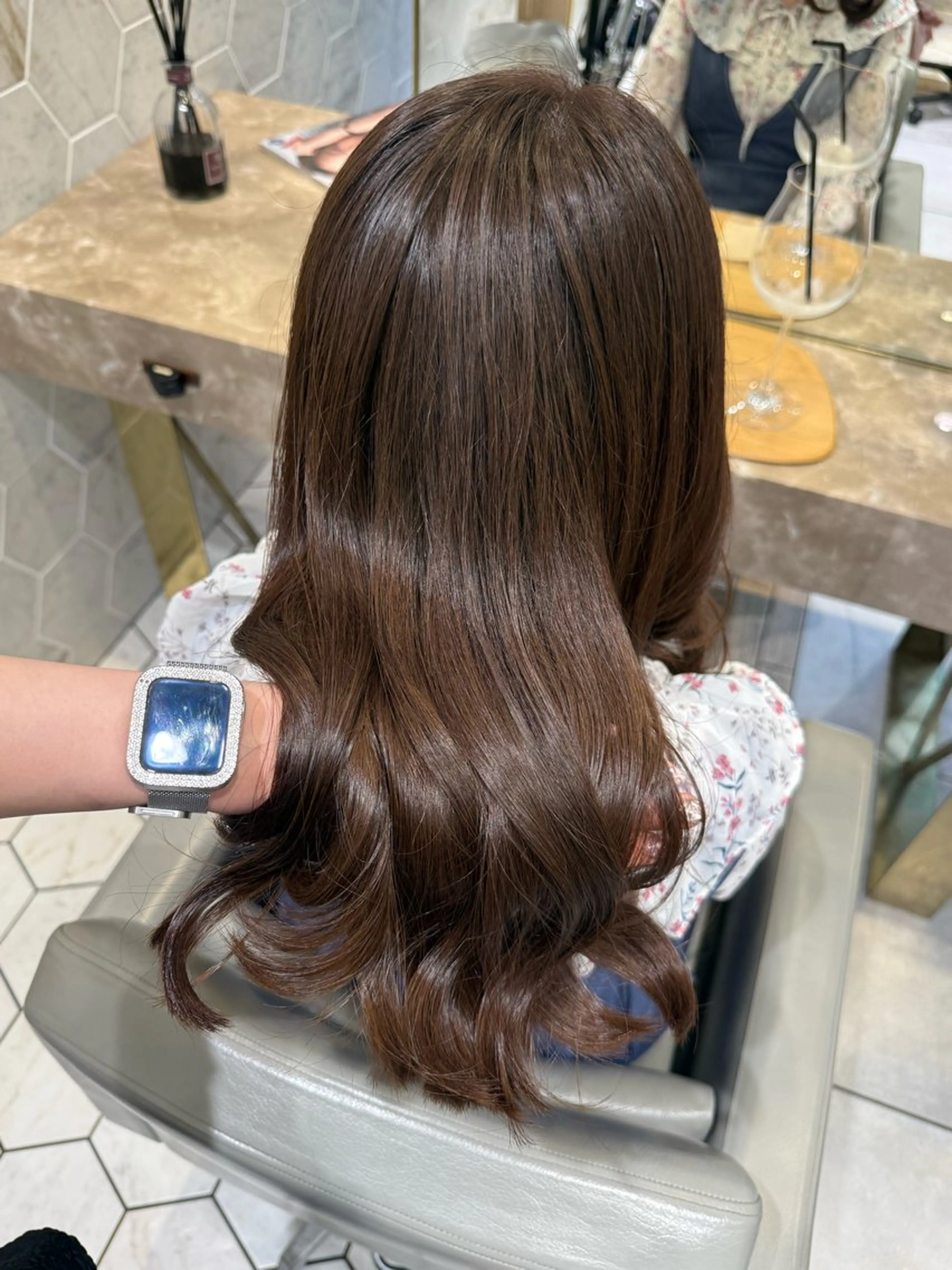 ロング ヘアカラー 𝐘𝐮𝐢 🤎 costesのヘアスタイル