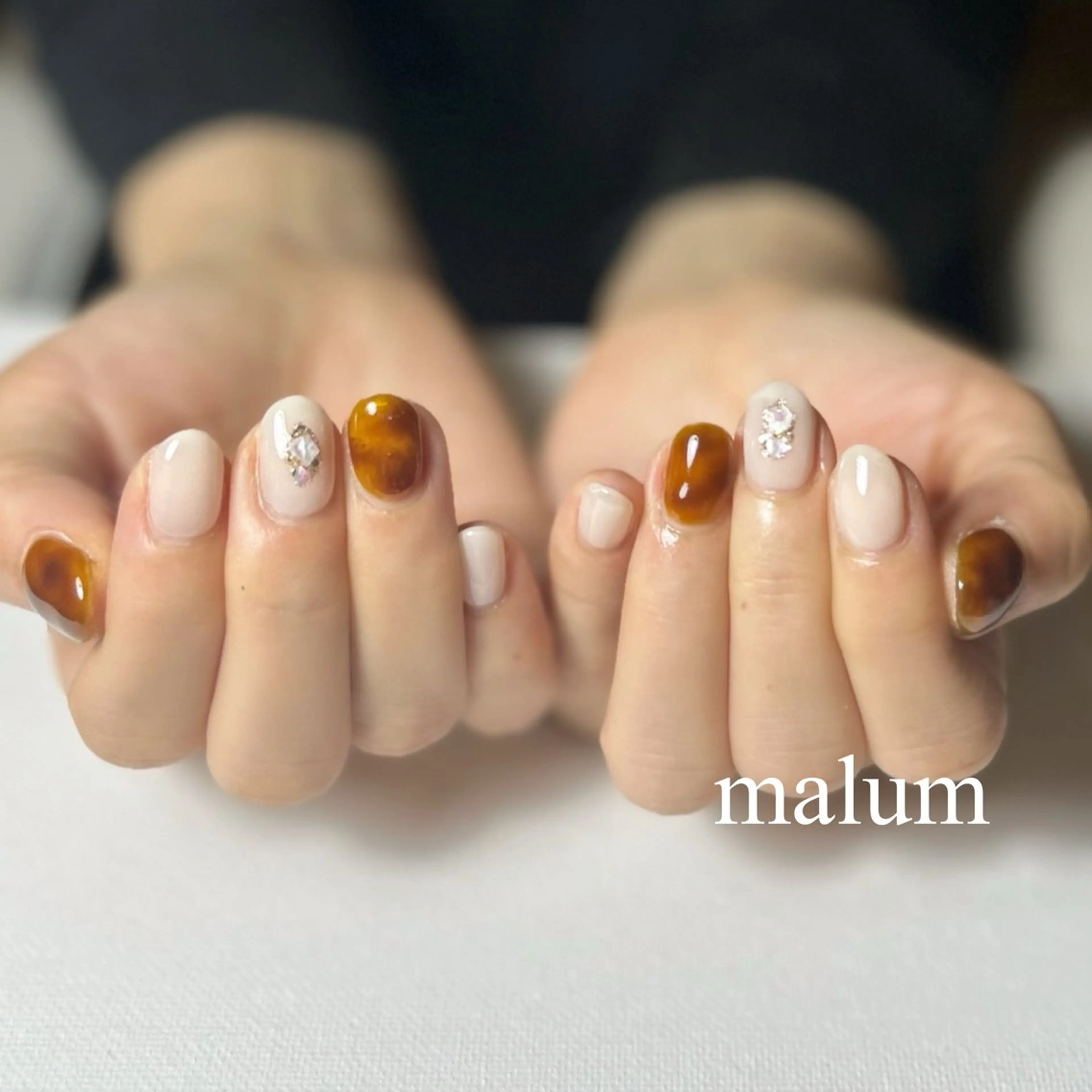 ネイル ハンドネイル malum nailのネイルデザイン