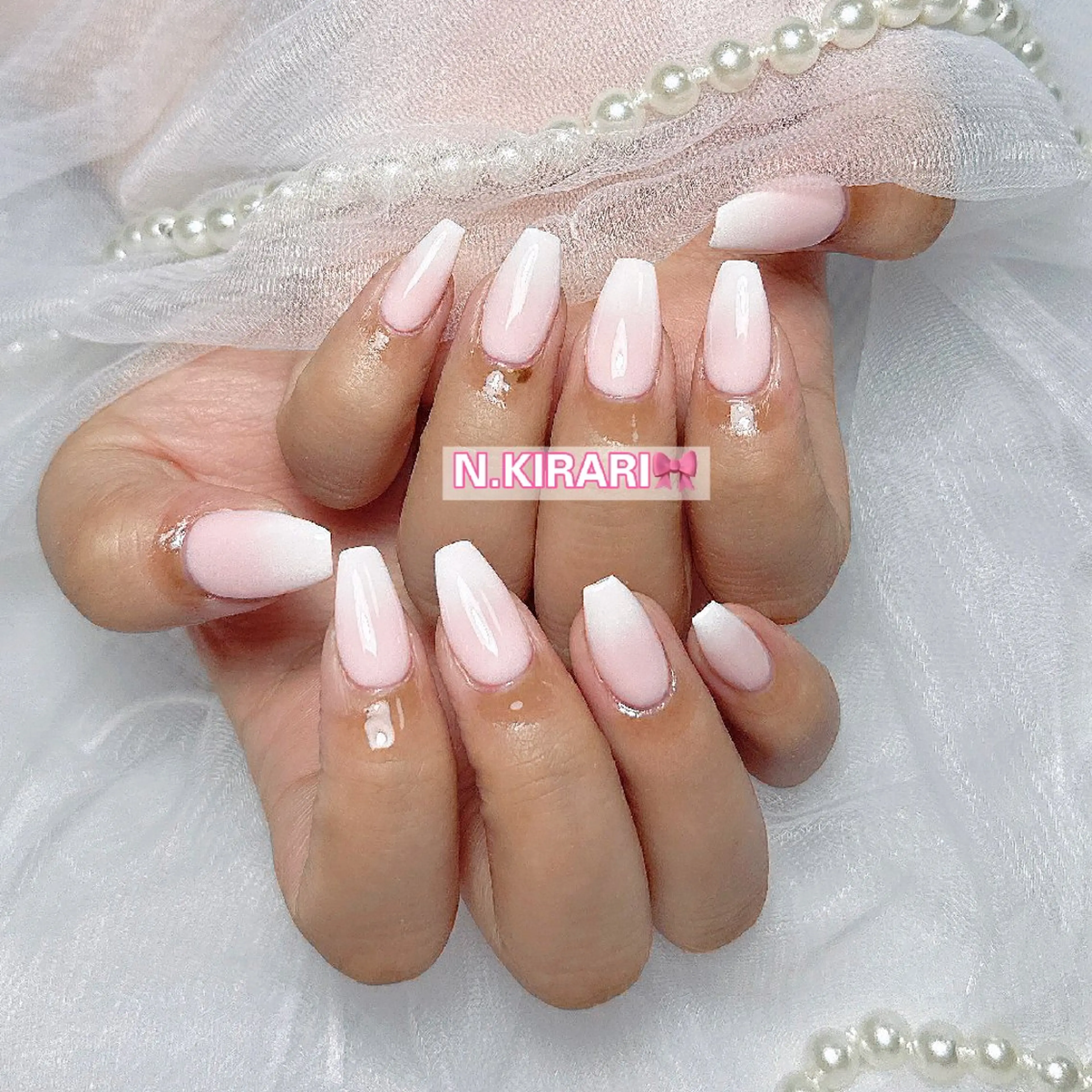 ネイル ハンドネイル ハンドケア 🎀 ユズ 🎀のネイルデザイン