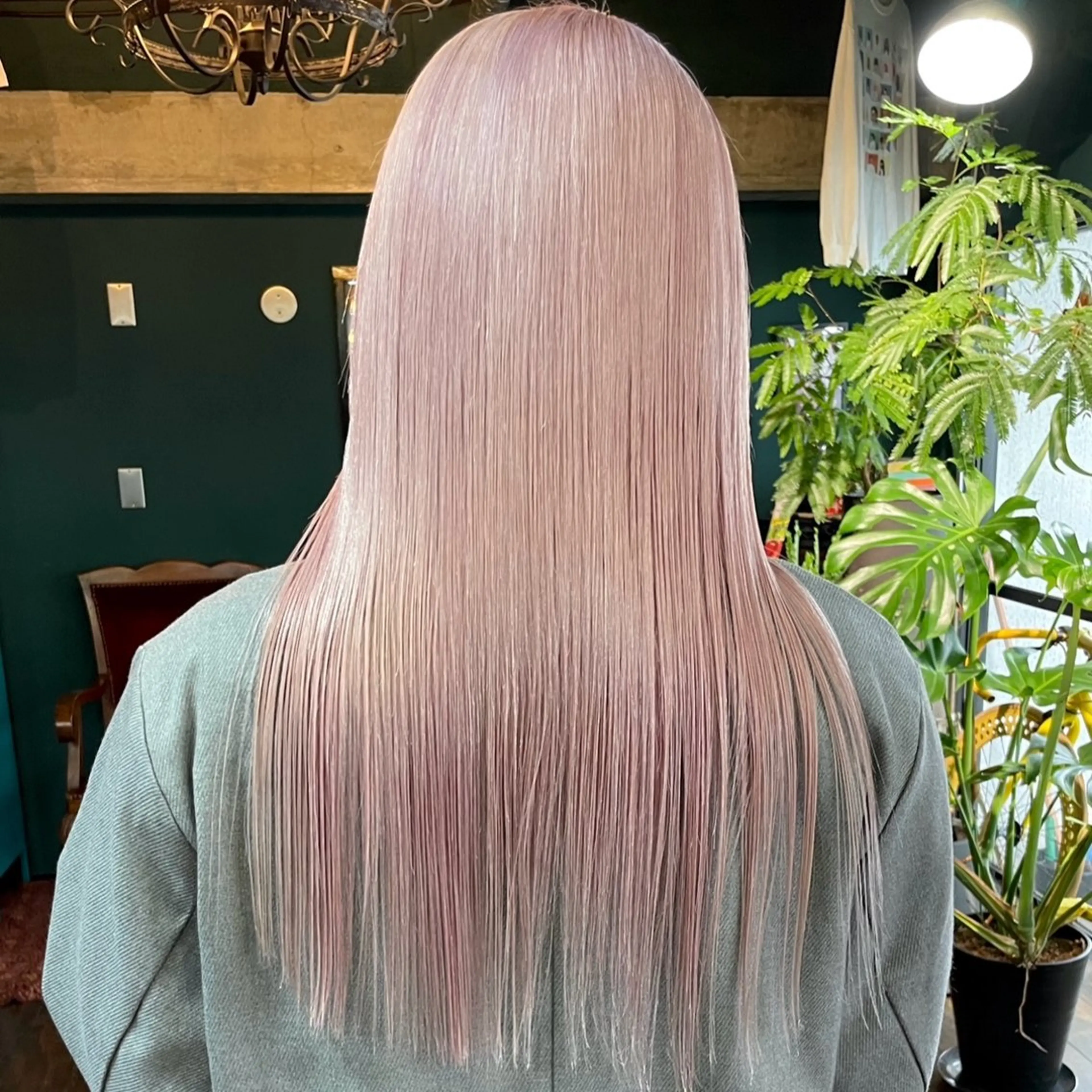 ロング ヘアカラー vivre libreのヘアスタイル