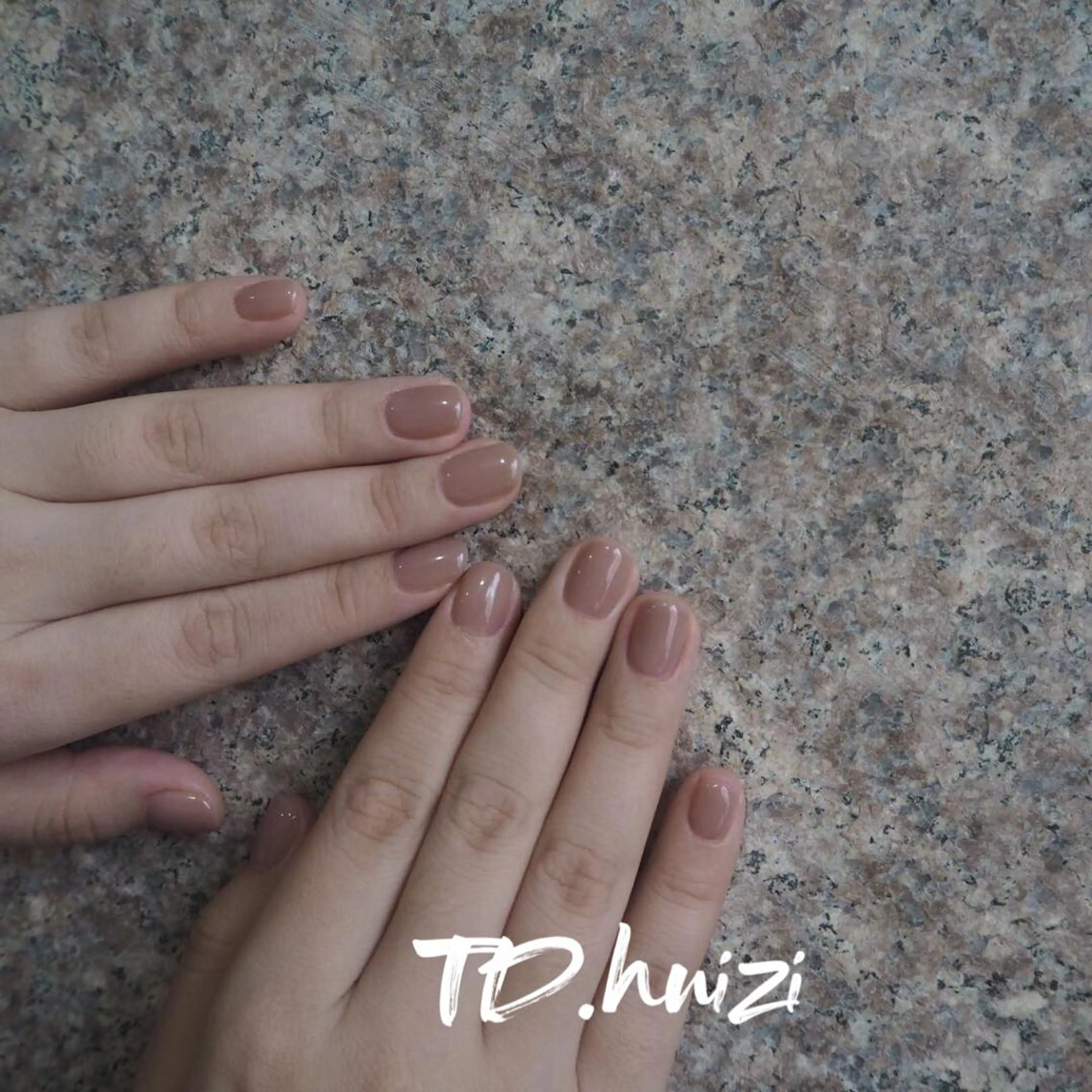 ショート めぐみのネイルサロン スタッフ練習のネイルデザイン