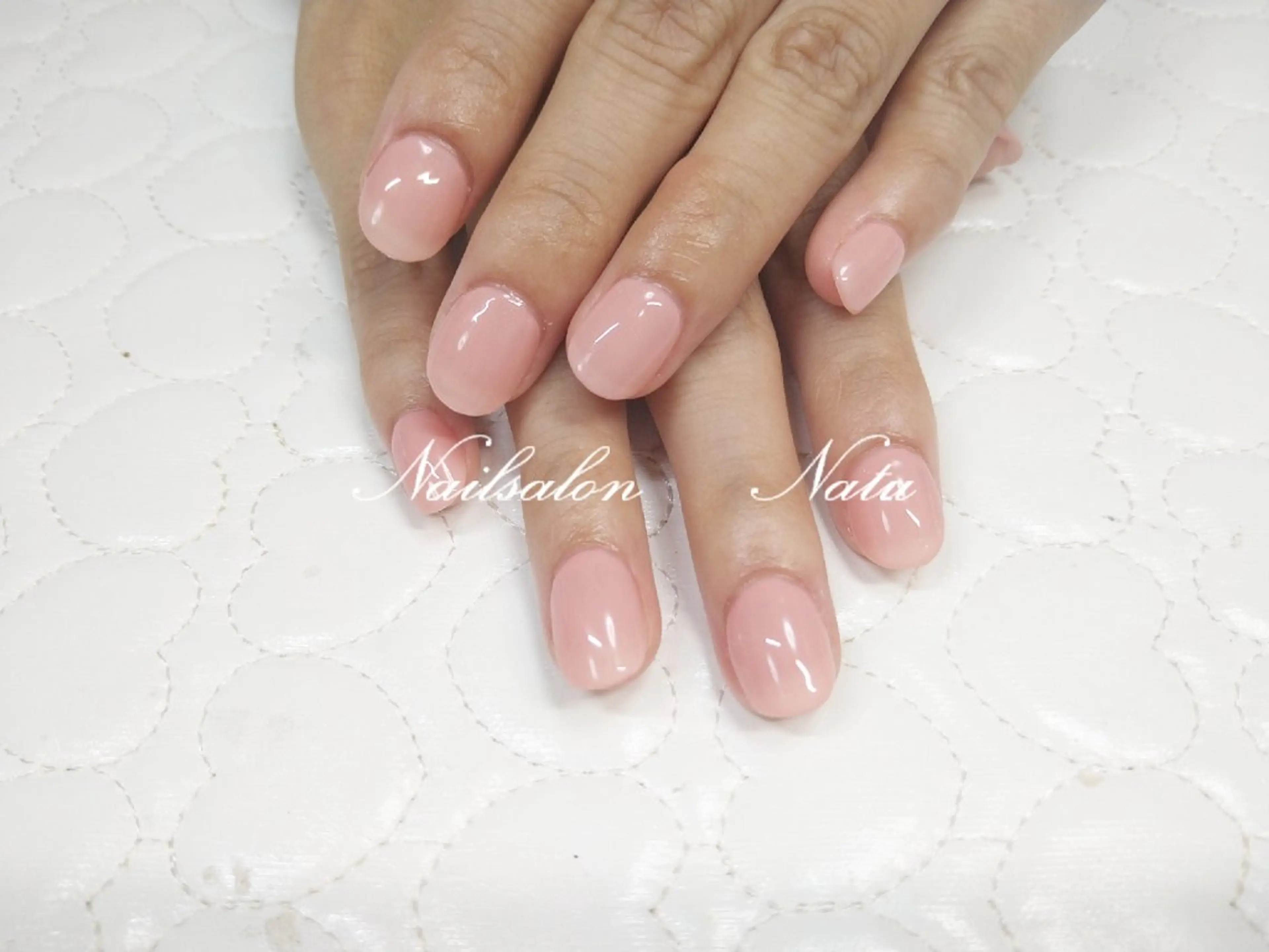 ネイル 長さ出し ショートネイル nailsalon　 Natuのネイルデザイン