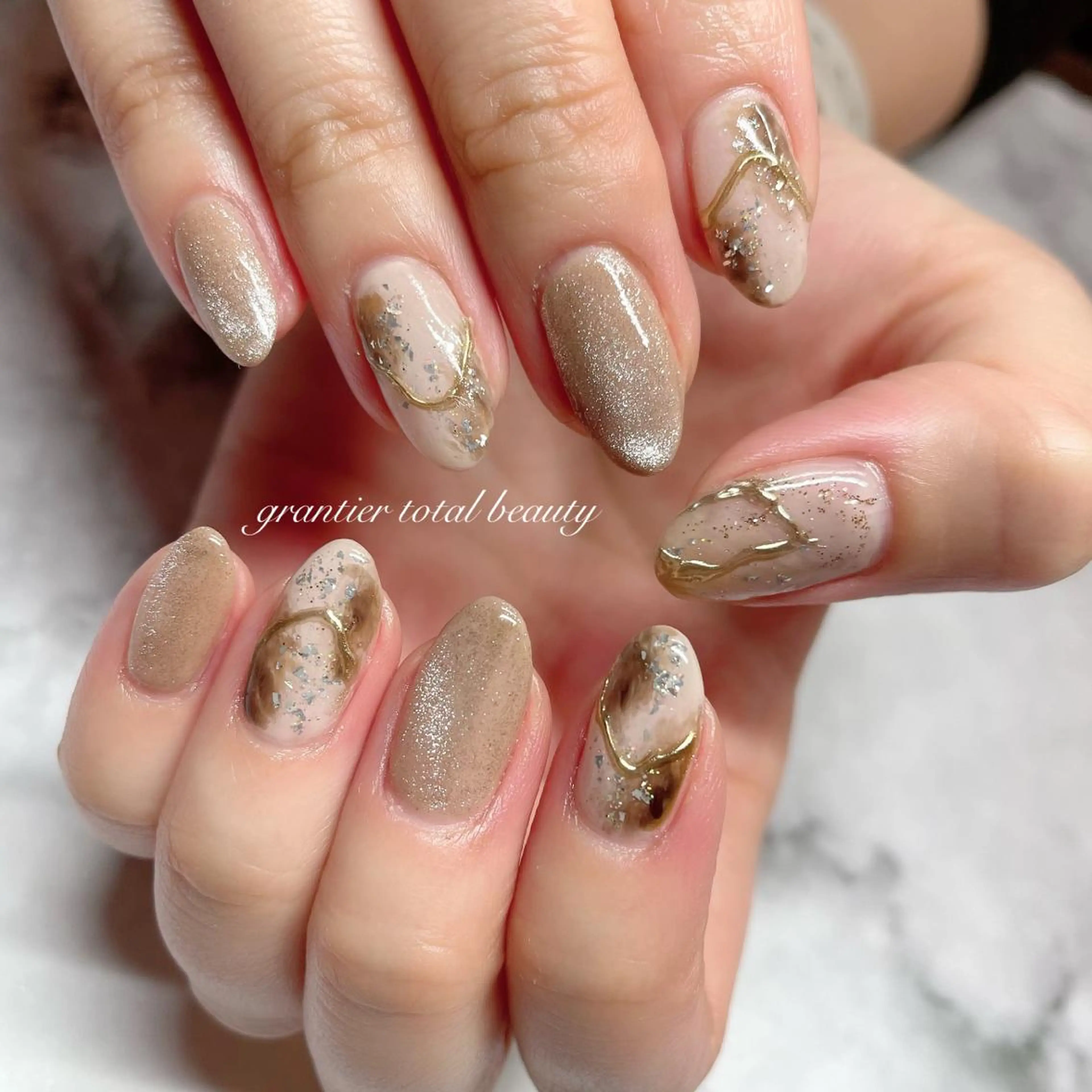 ネイル ハンドネイル grantier beautyのネイルデザイン